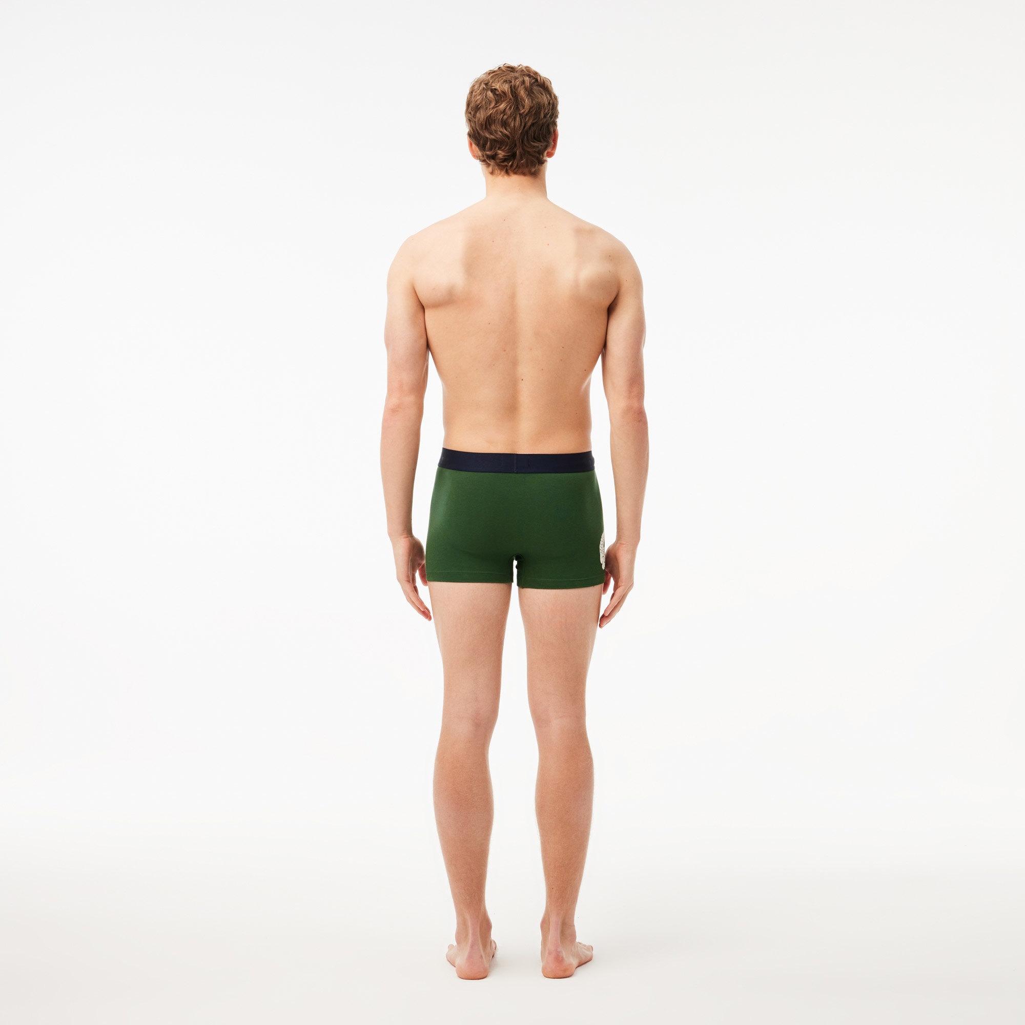 Lacoste Core Erkek 3'lü Yeşil Boxer