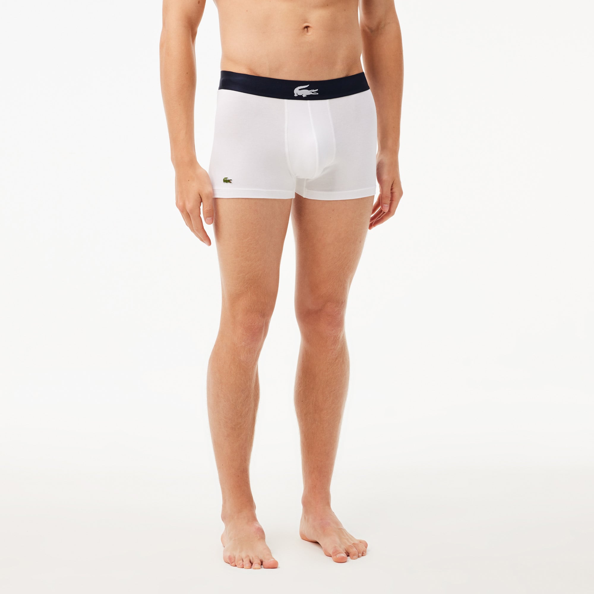 Lacoste Core Erkek 3'lü Yeşil Boxer görsel 8