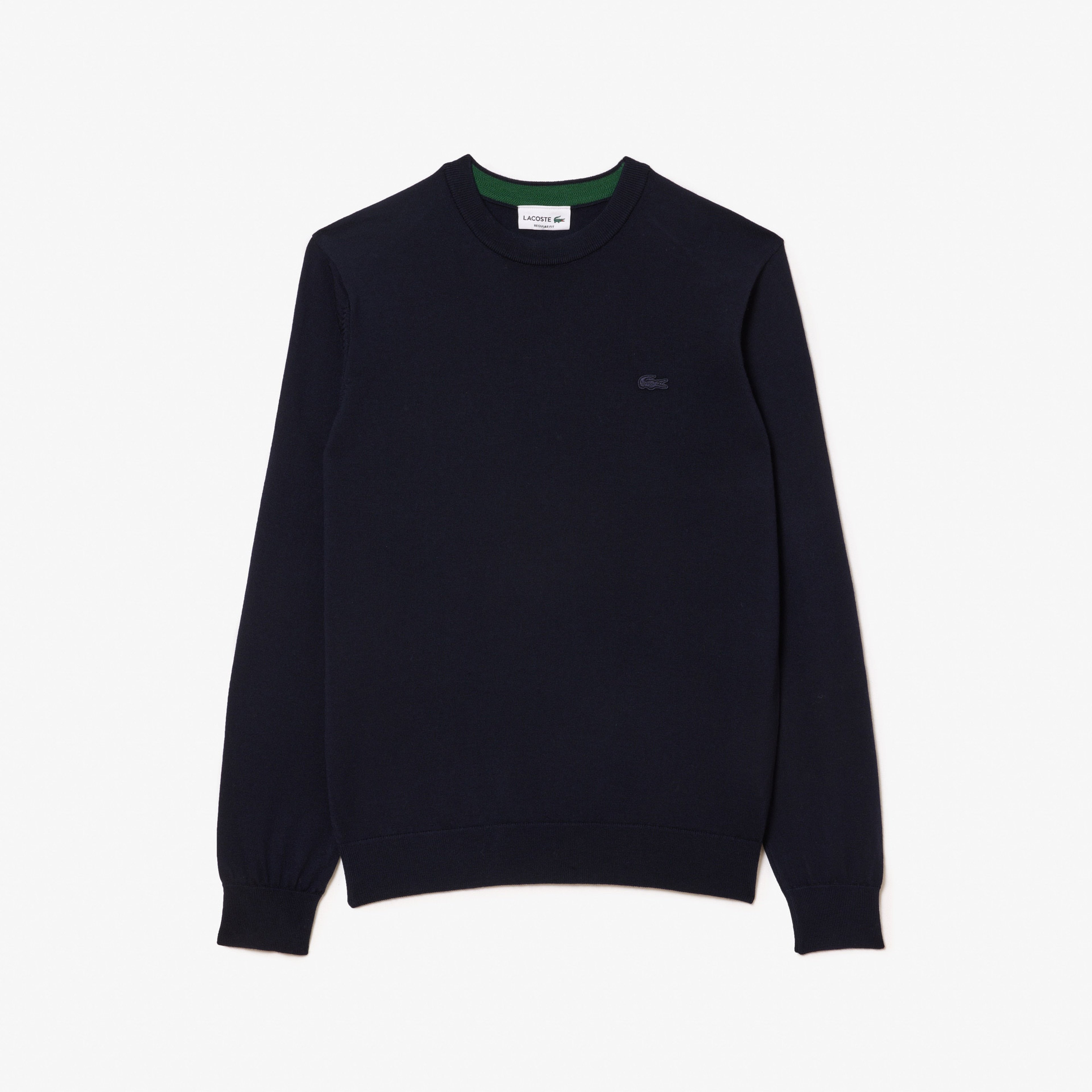Lacoste Merino Wool Crew Neck Sweater