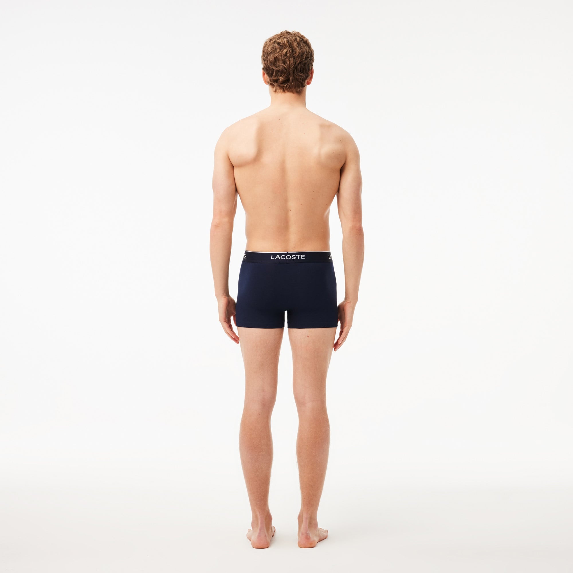 Erkek 3'lü Lacivert Boxer