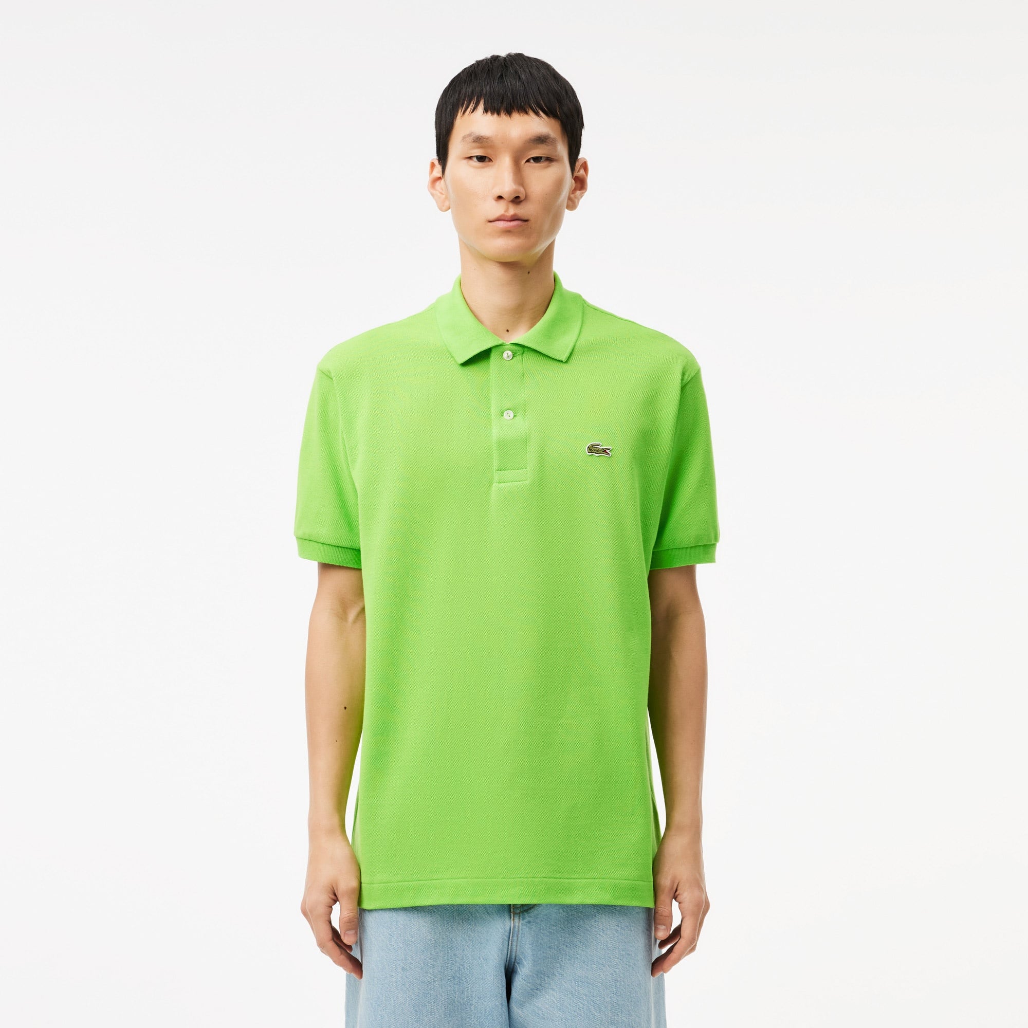 Lacoste L.12.12 Erkek Classic Fit Yeşil Polo L1212.TTV | Lacoste