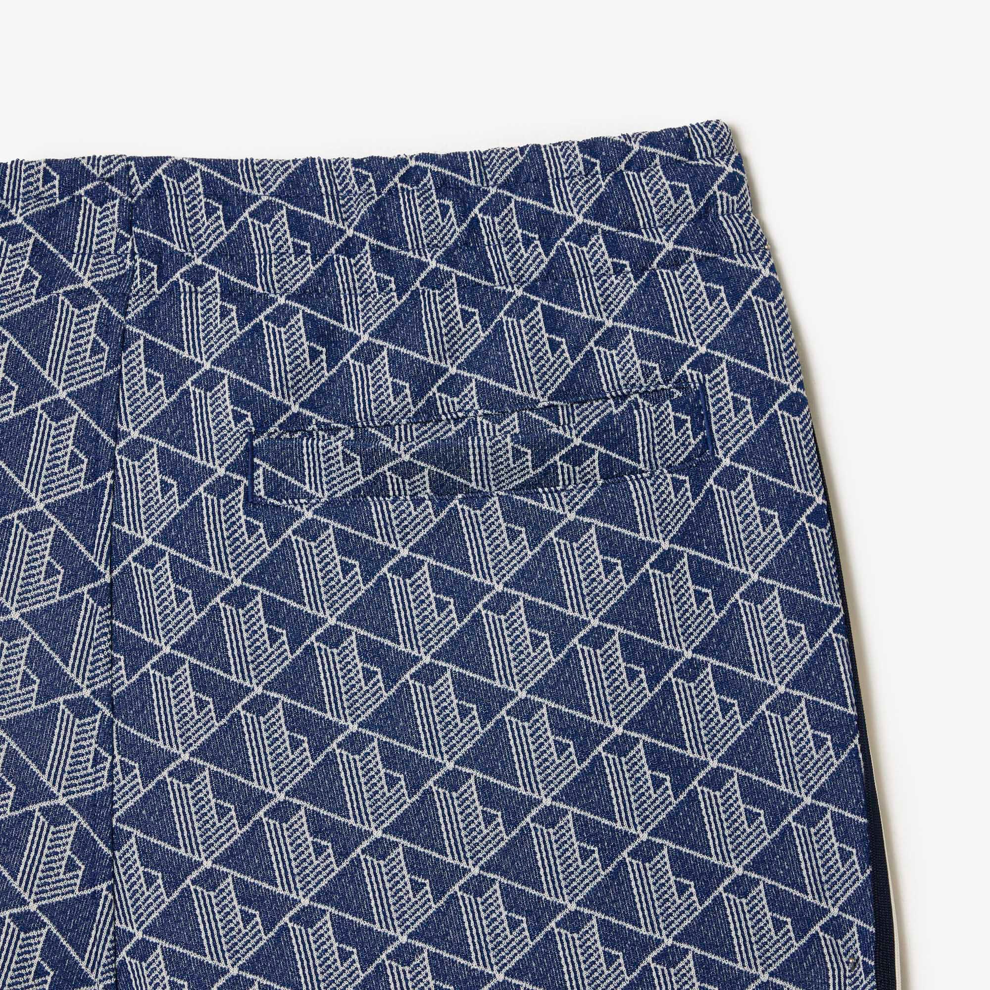 Lacoste Erkek Regular Fit Monogram Lacivert Eşofman Altı