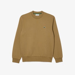 Lacoste Erkek Classic Fit Bisiklet Yaka Kahverengi Sweatshirt Kahverengi