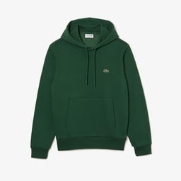 Lacoste Erkek Classic Fit Kapüşonlu Yeşil Sweatshirt Yeşil
