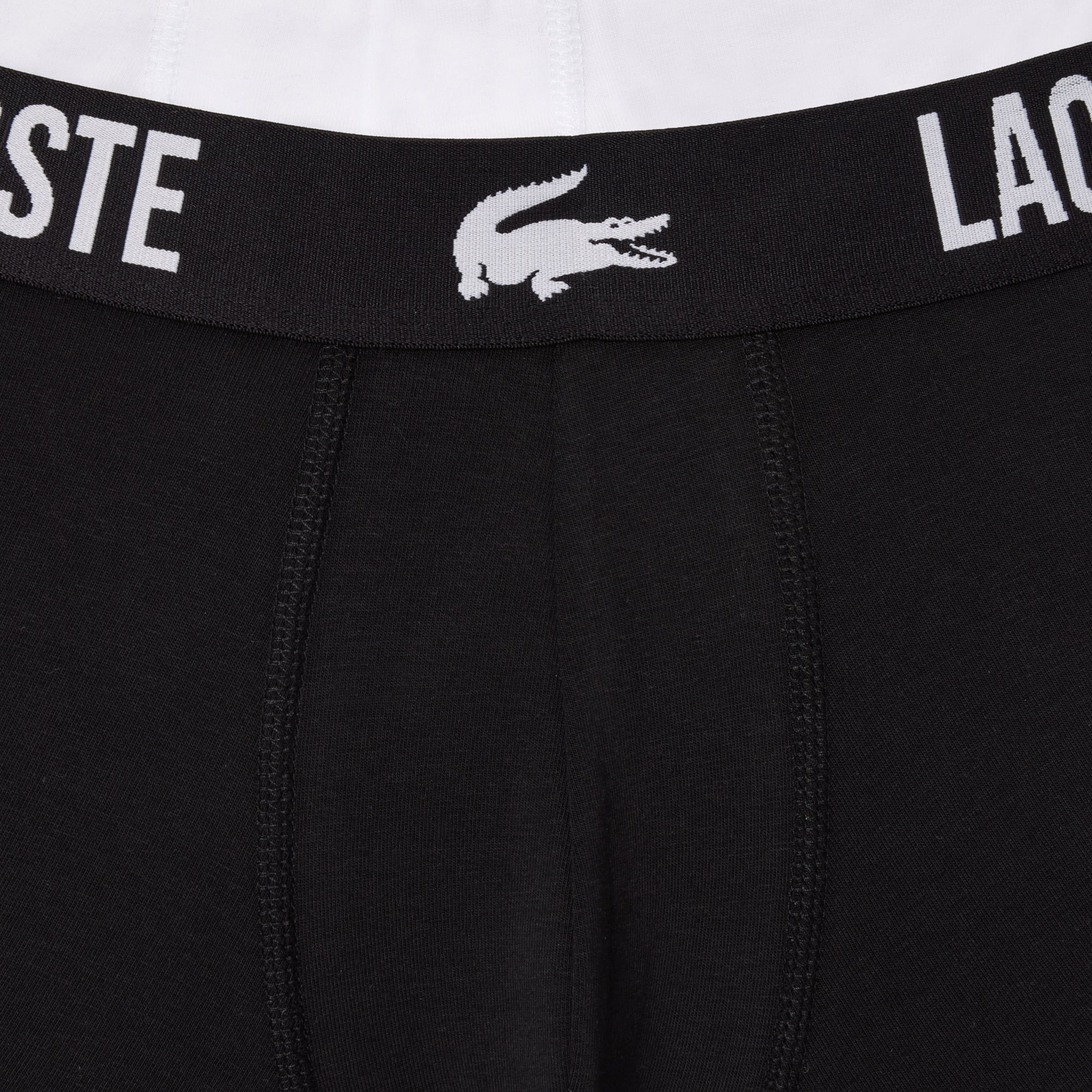 Lacoste Erkek 3'lü Renkli Boxer görsel 7