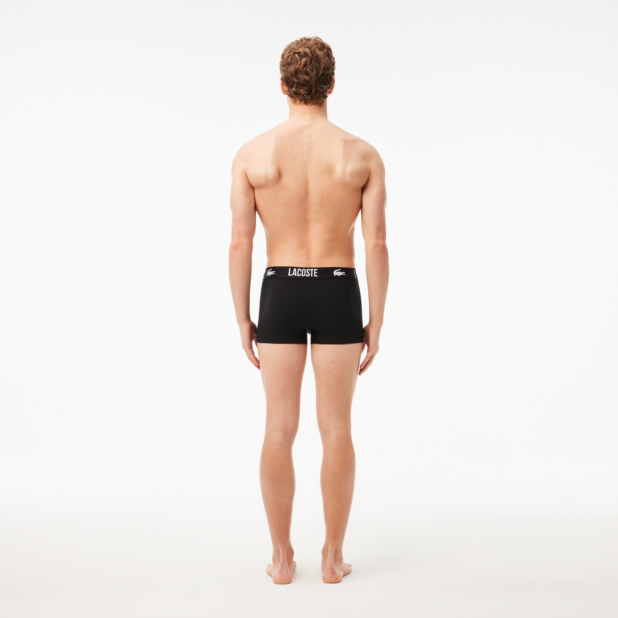 Lacoste Erkek 3'lü Renkli Boxer görsel 2