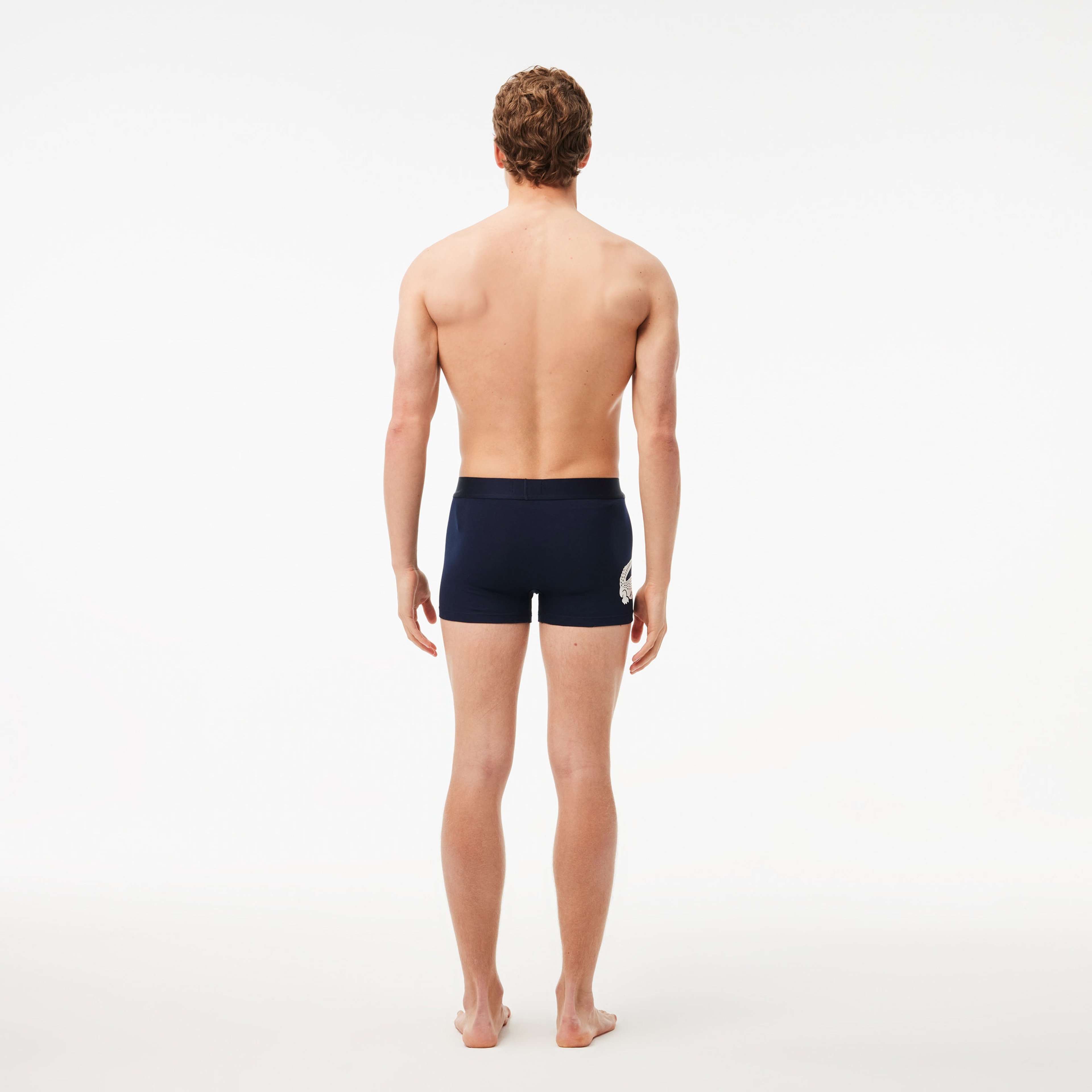 Core Erkek 3'lü Lacivert Boxer