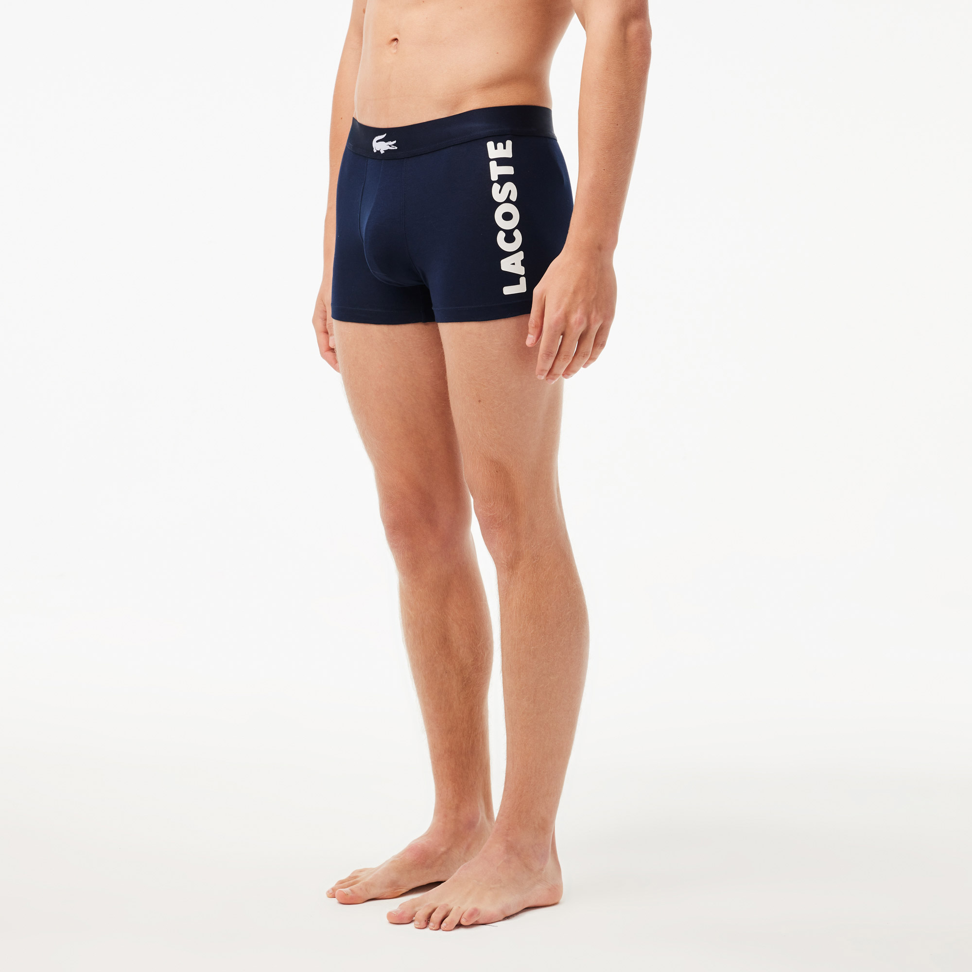 Lacoste Erkek Regular Fit Baskılı Renkli Boxer görsel 3