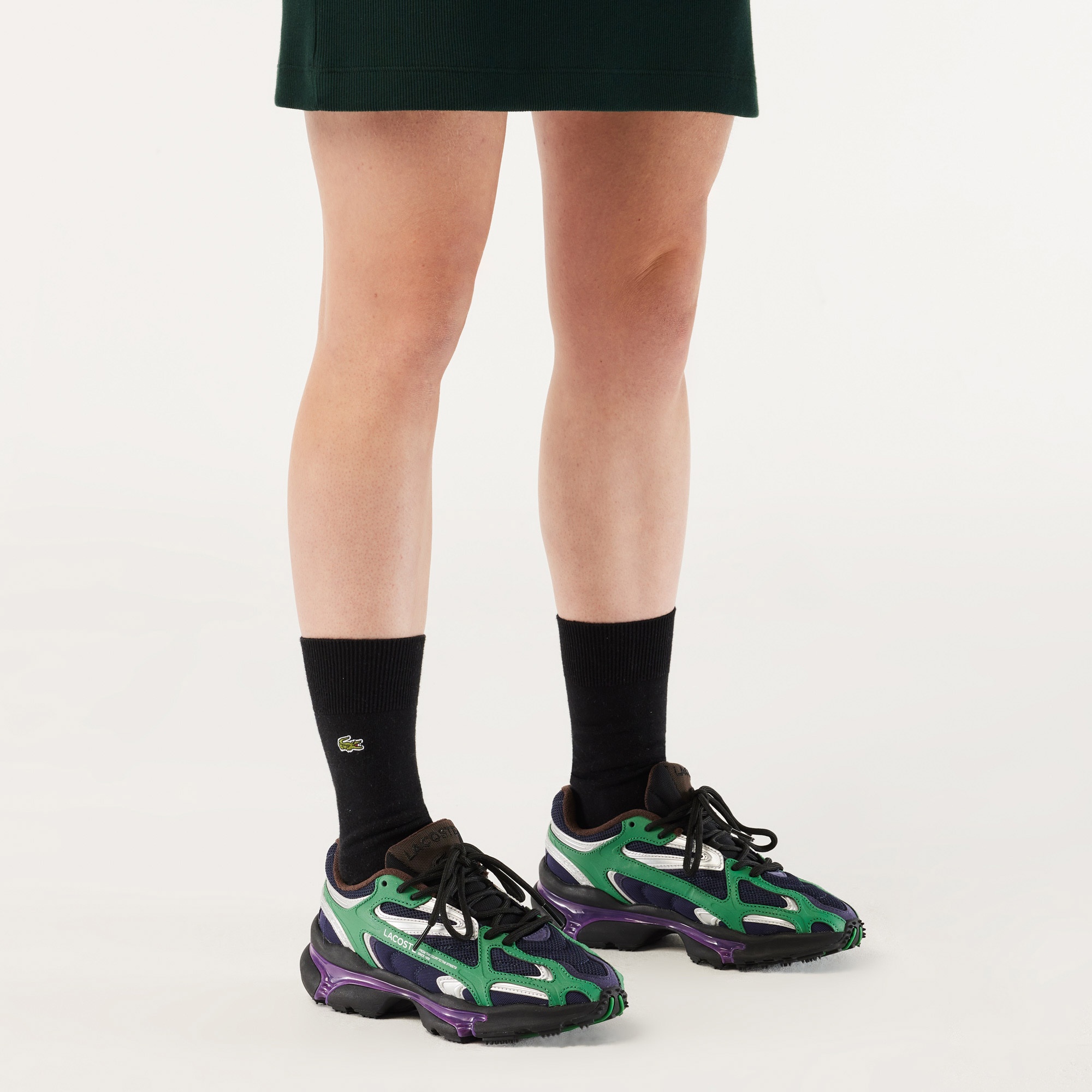 Lacoste L003 2K24 Kadın Siyah Sneaker