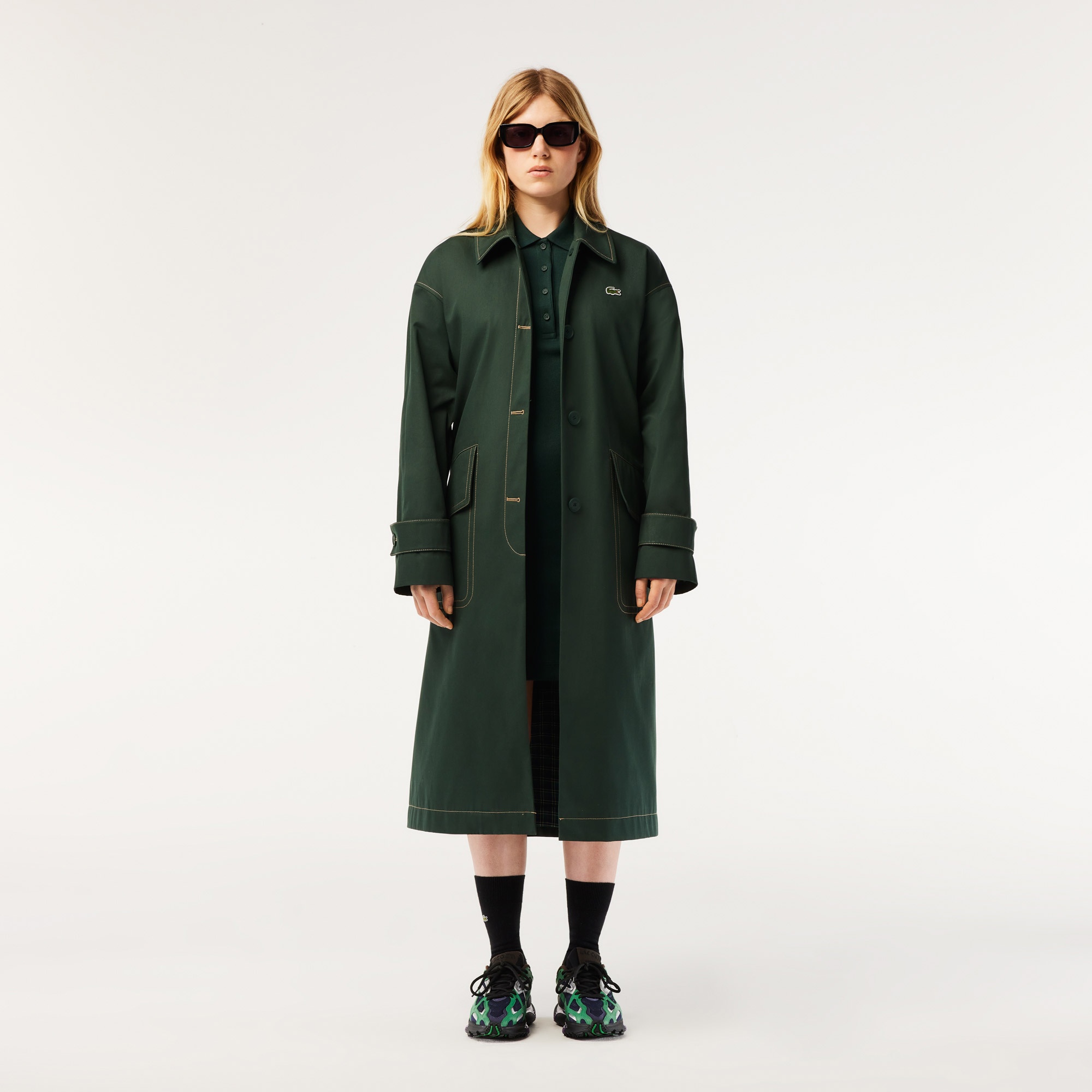 Lacoste L003 2K24 Kadın Siyah Sneaker