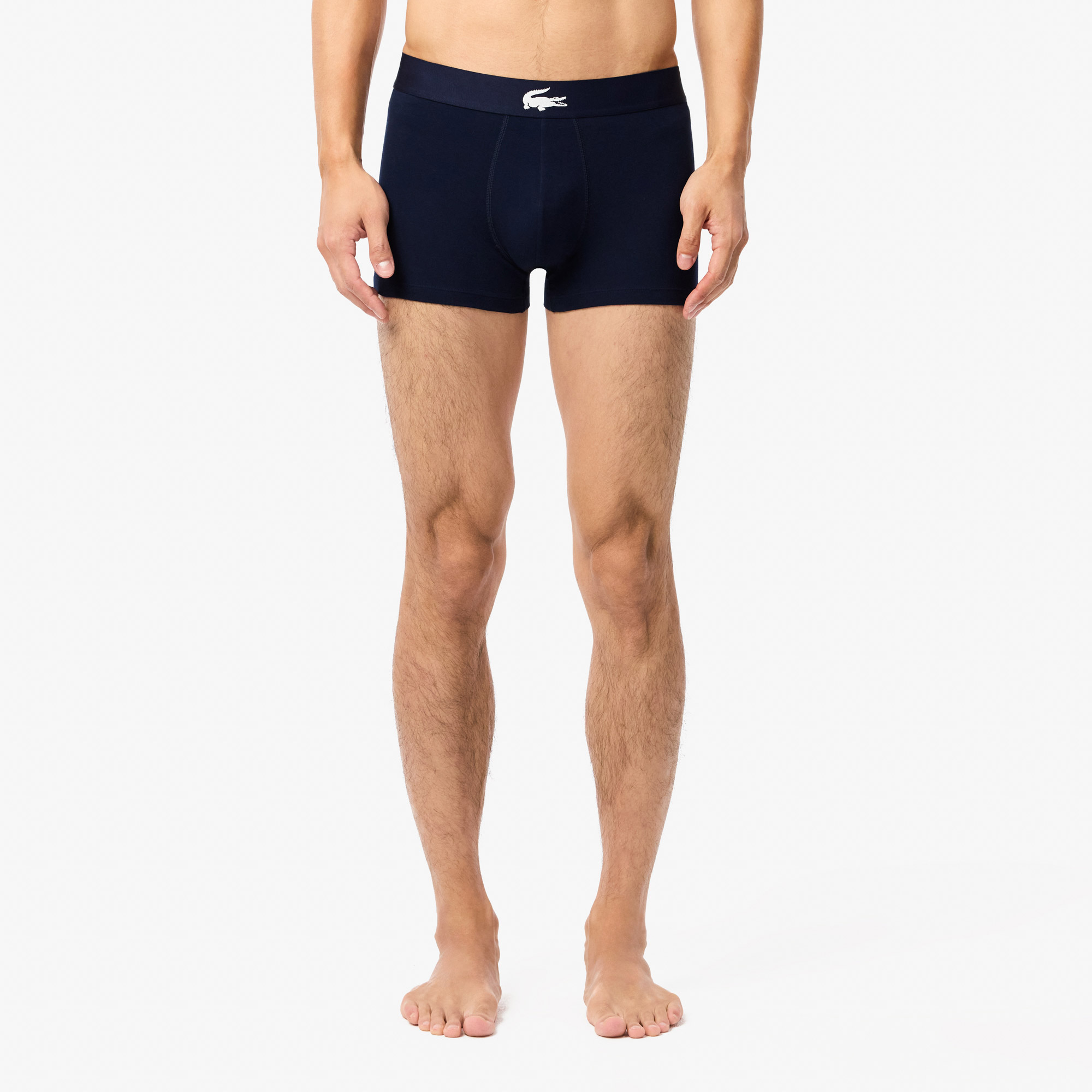 Lacoste Erkek 3'lü Renkli Boxer görsel 7