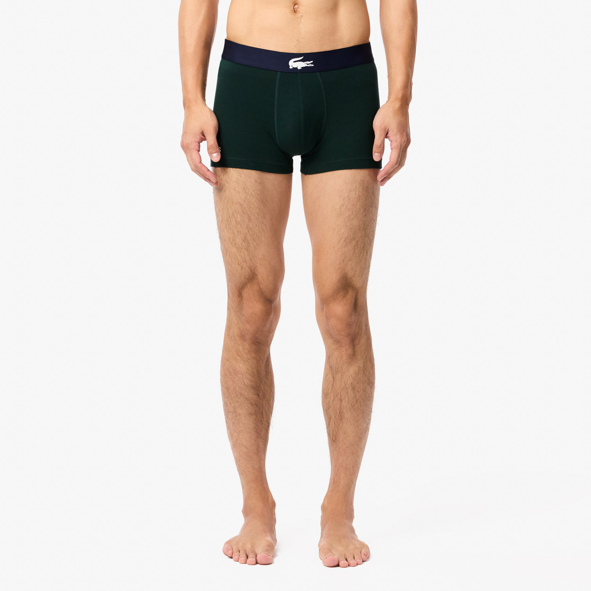 Lacoste Erkek 3'lü Renkli Boxer görsel 4