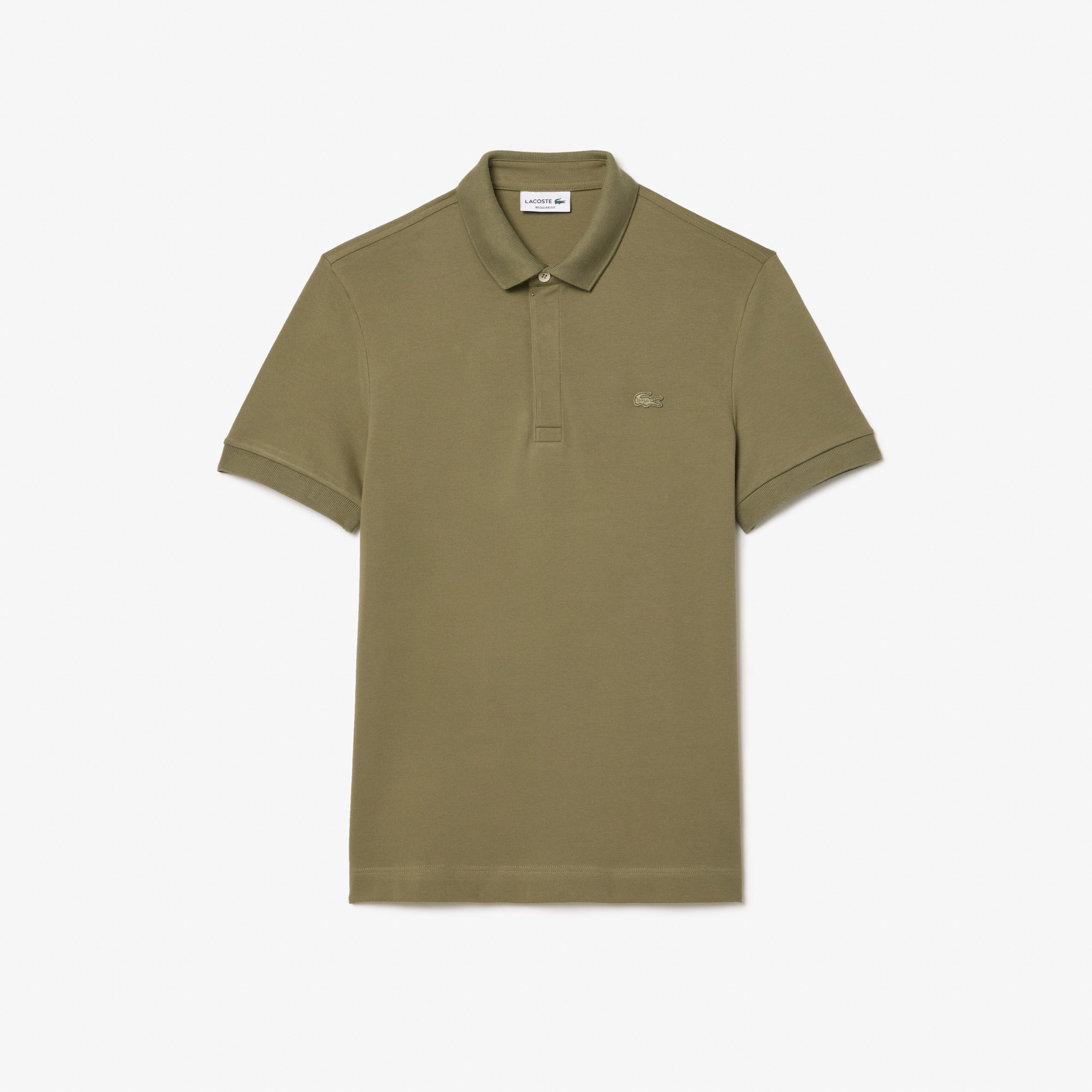 Lacoste Erkek Regular Fit Haki Paris Polo görsel 4