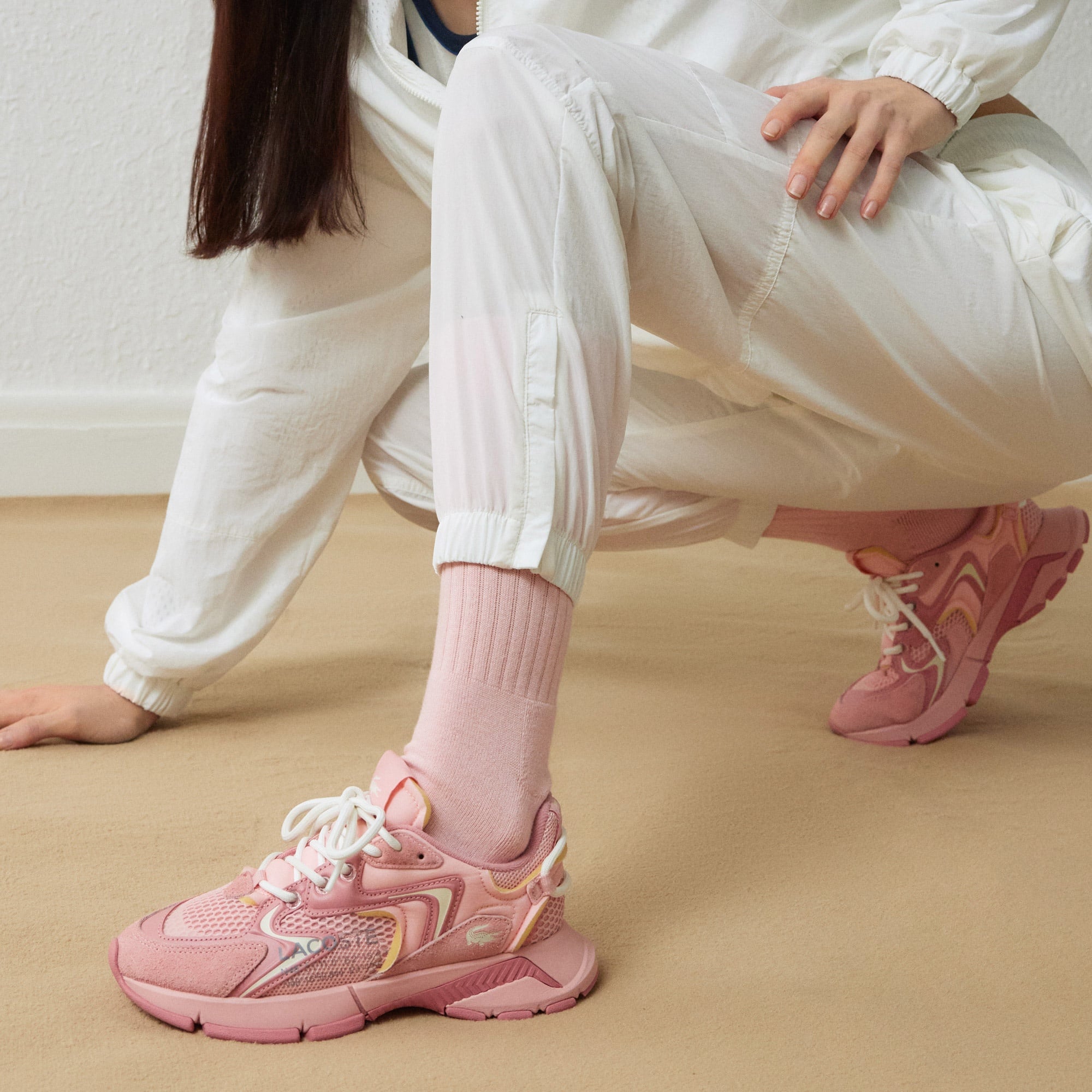 Lacoste L003 Neo Kadın Pembe Sneaker
