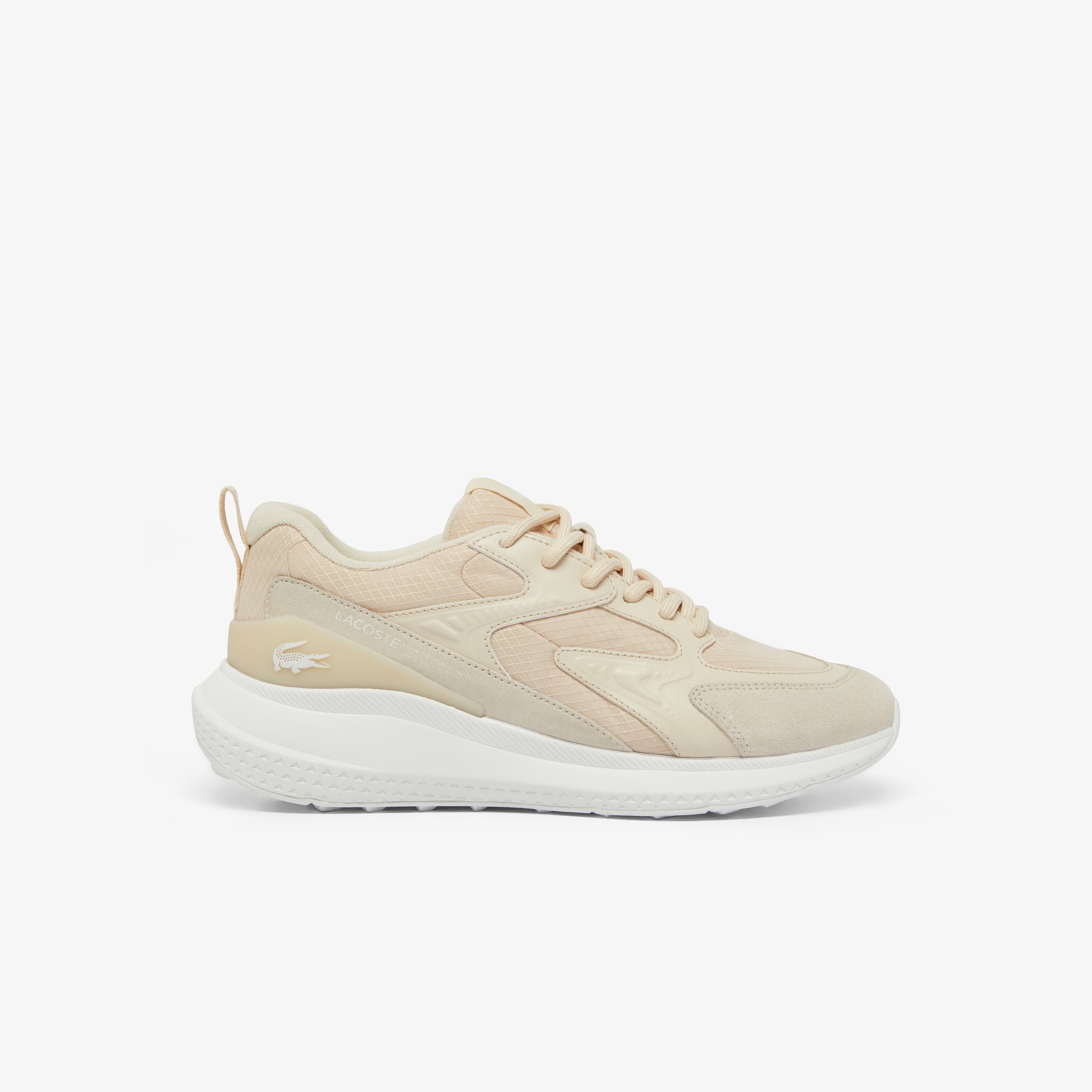 Lacoste L003 Evo Erkek Bej Sneaker