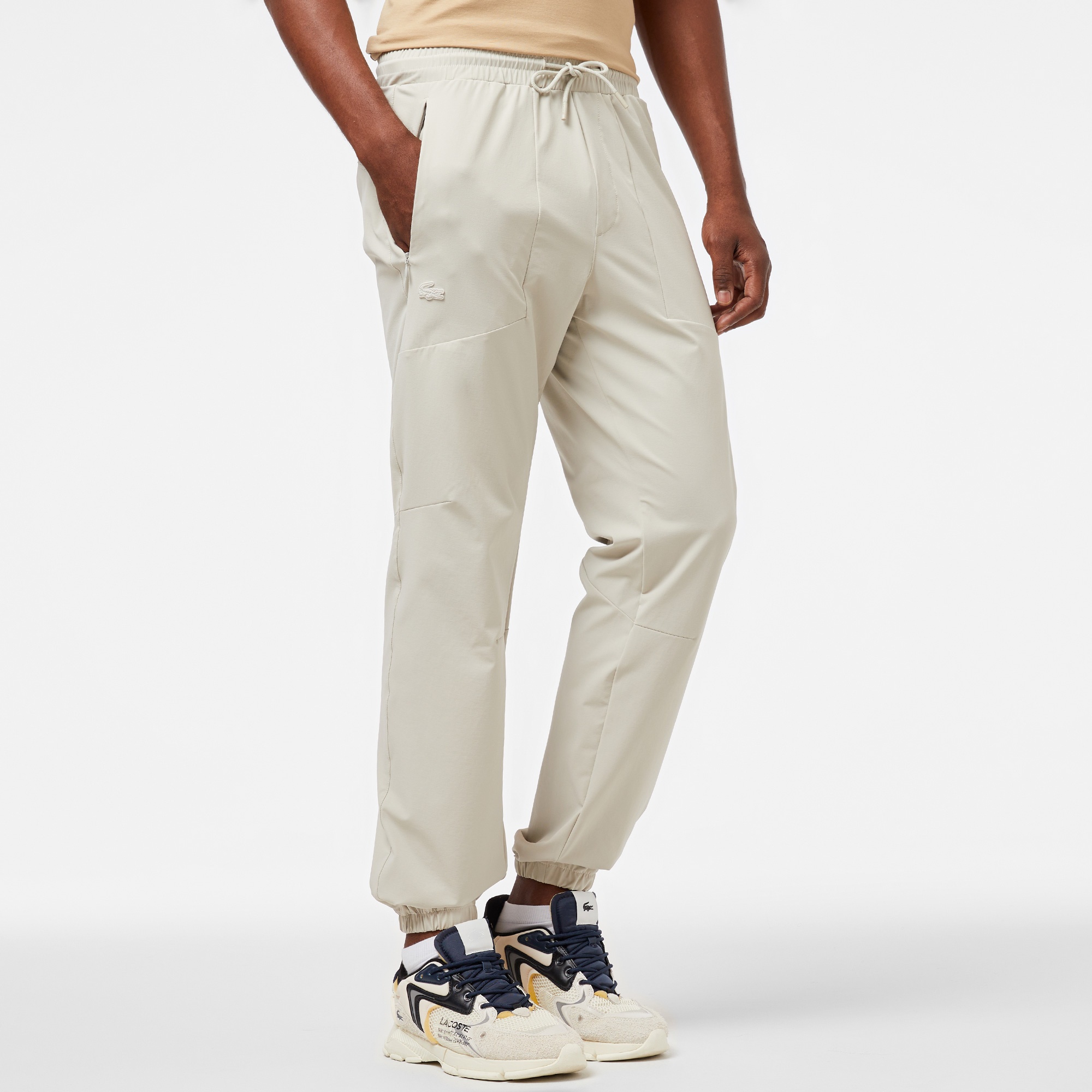 Lacoste Erkek Jogger Krem Pantolon