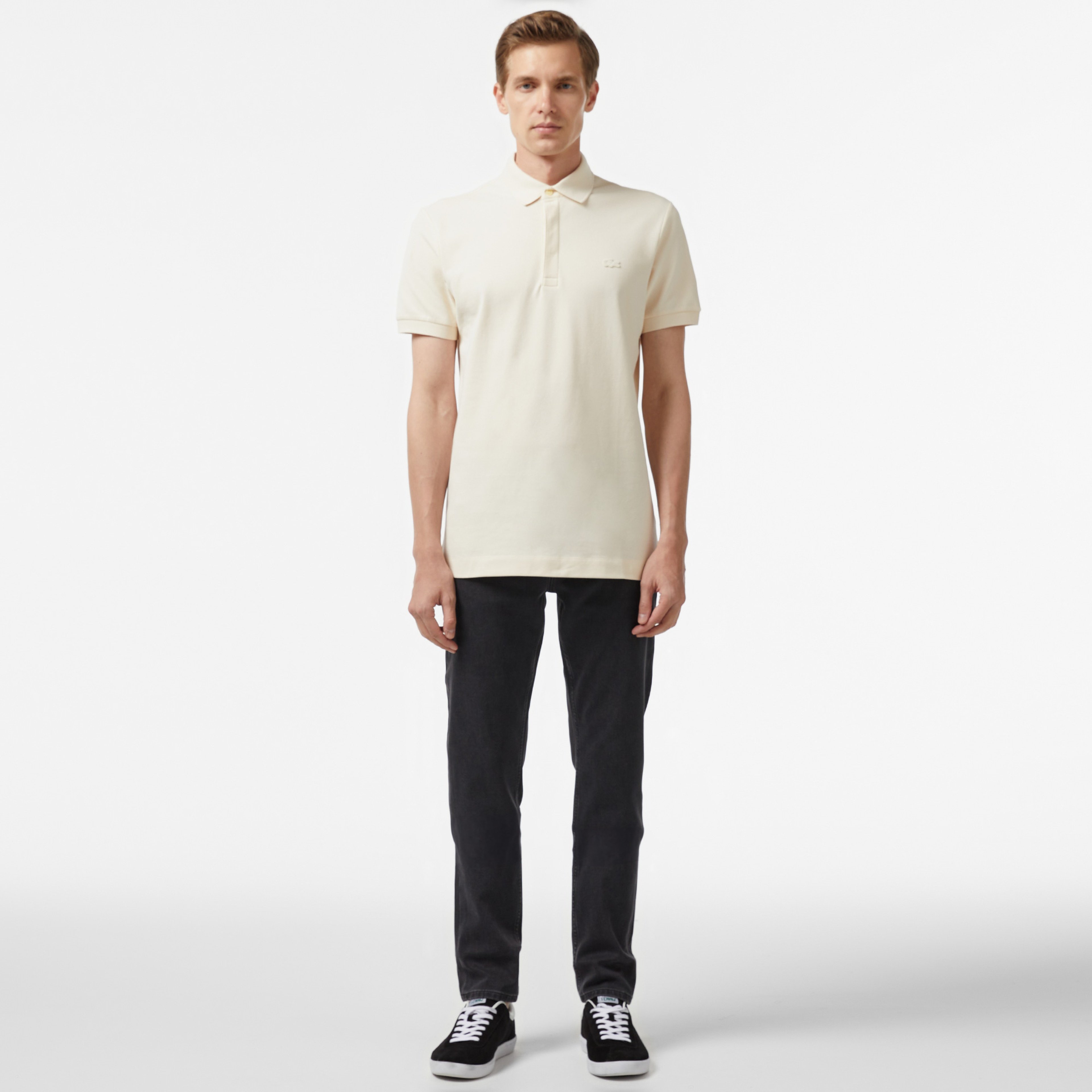 Erkek Slim Fit Gri Jean Pantolon