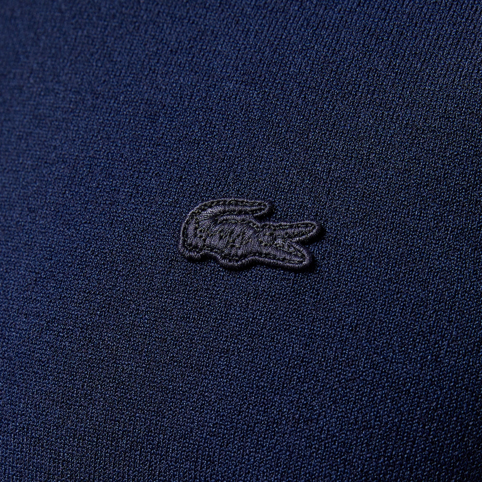 Lacoste Erkek Regular Fit Polo Yaka Renk Bloklu Lacivert Triko