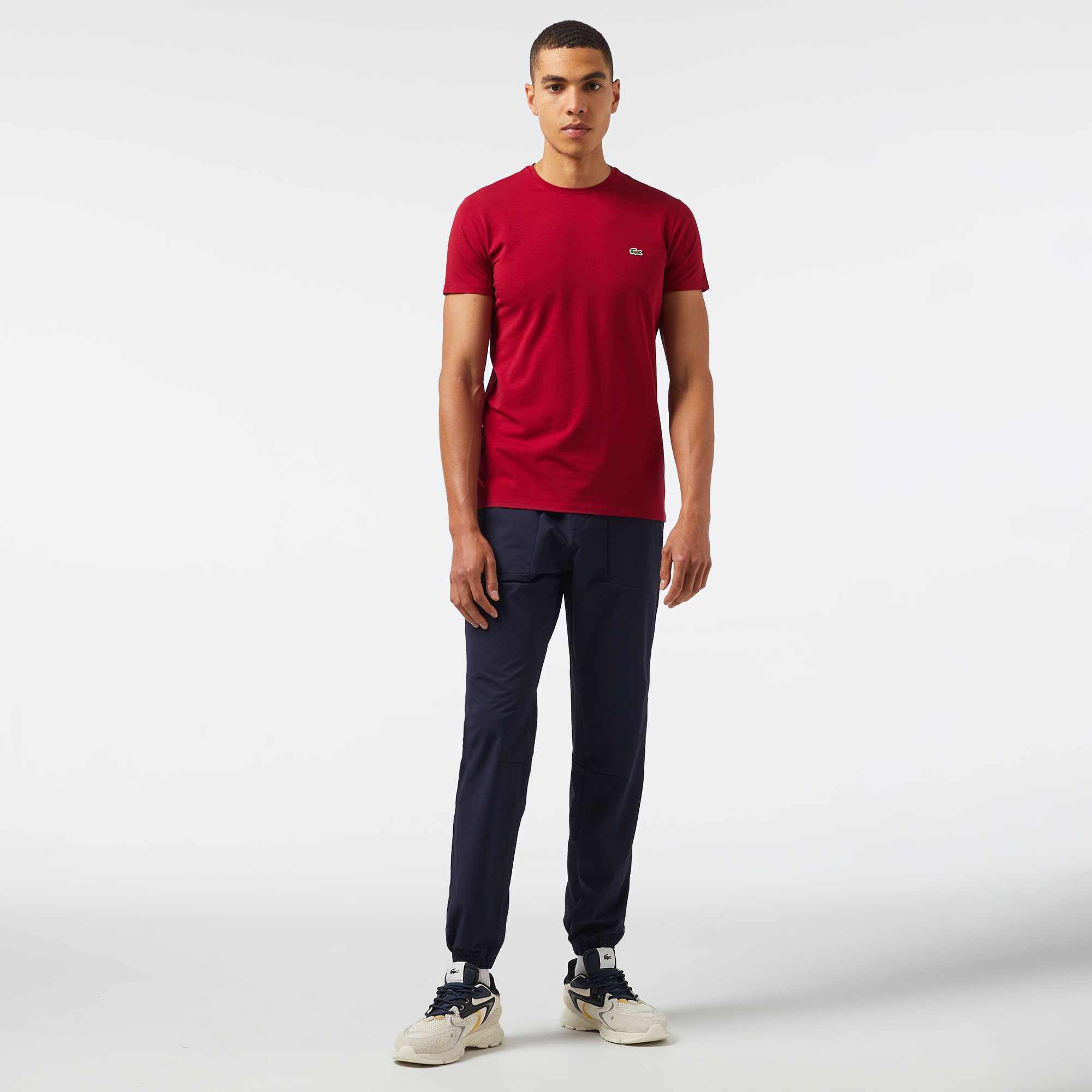 Lacoste Erkek Relaxed Fit Lacivert Pantolon