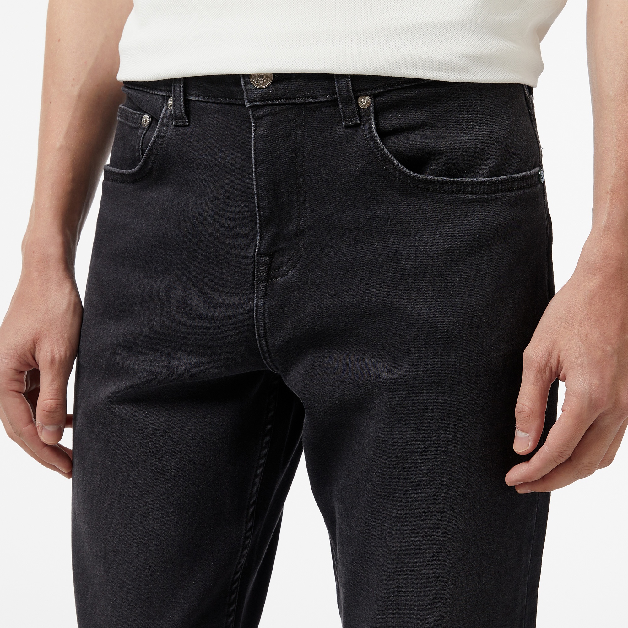 Lacoste Erkek Regular Fit Denim Siyah Pantolon