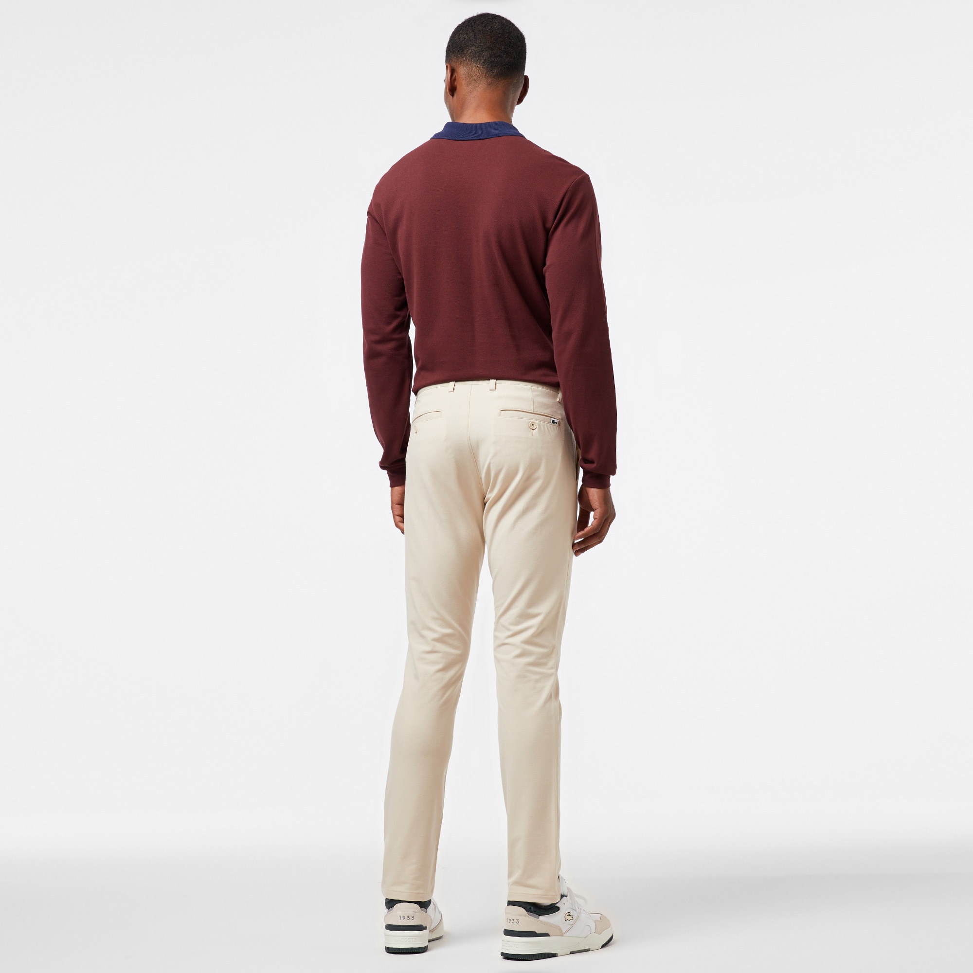 Lacoste Erkek Slim Fit Chino Krem Pantolon
