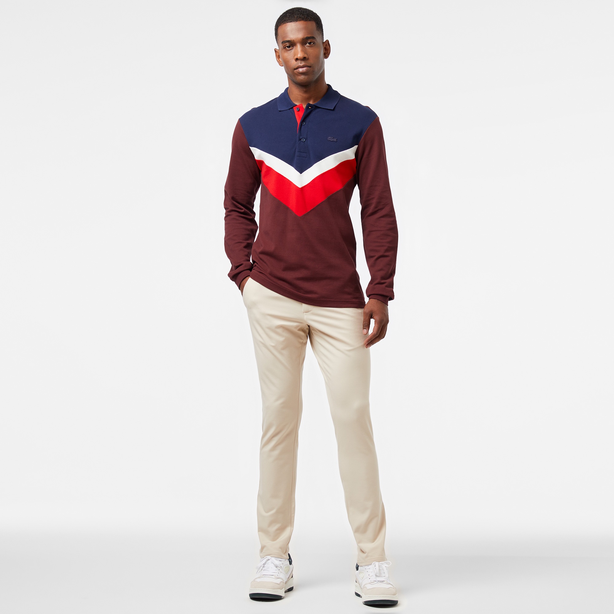 Lacoste Erkek Slim Fit Chino Krem Pantolon