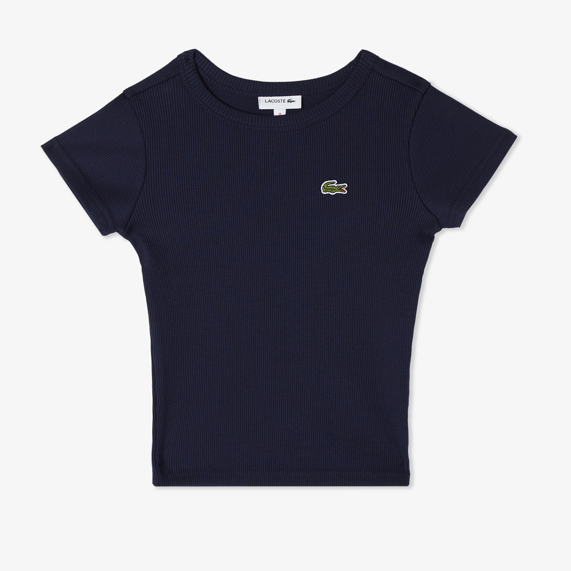 Lacoste Çocuk Bisiklet Yaka Lacivert T-Shirt