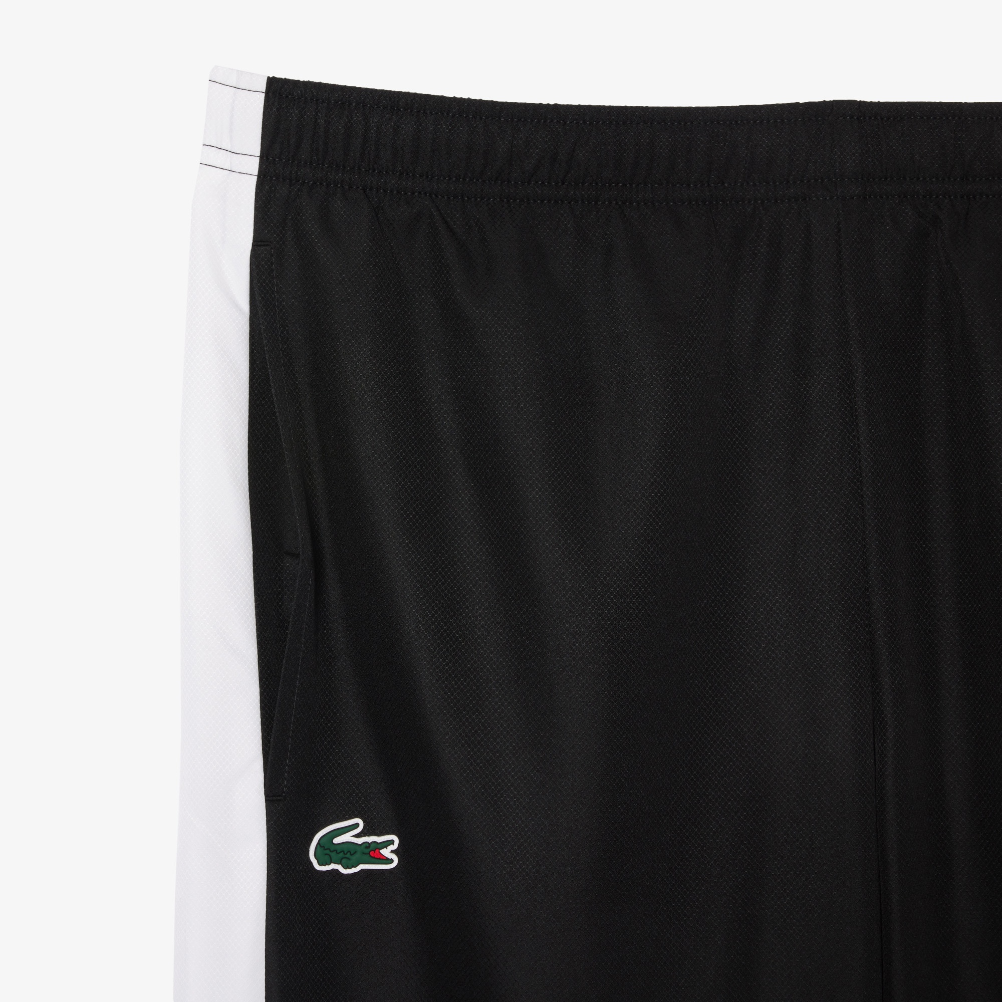 Lacoste Erkek Regular Fit Uzun Kollu Renk Bloklu Siyah Eşofman Takımı