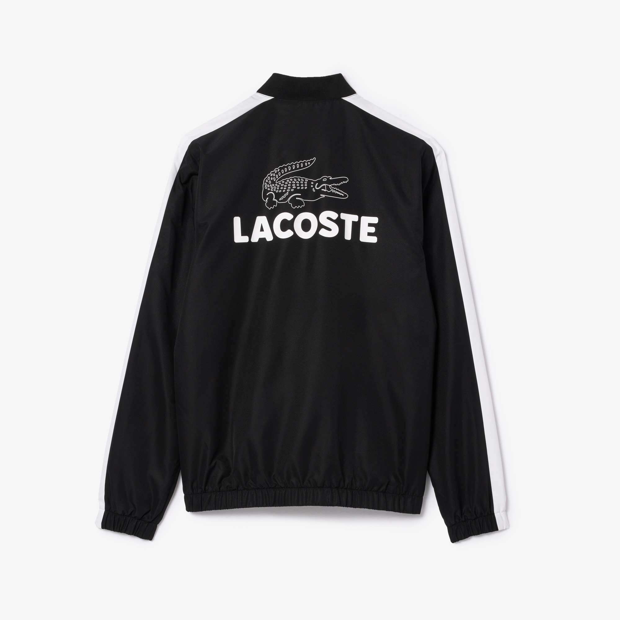 Lacoste Erkek Regular Fit Uzun Kollu Renk Bloklu Siyah Eşofman Takımı