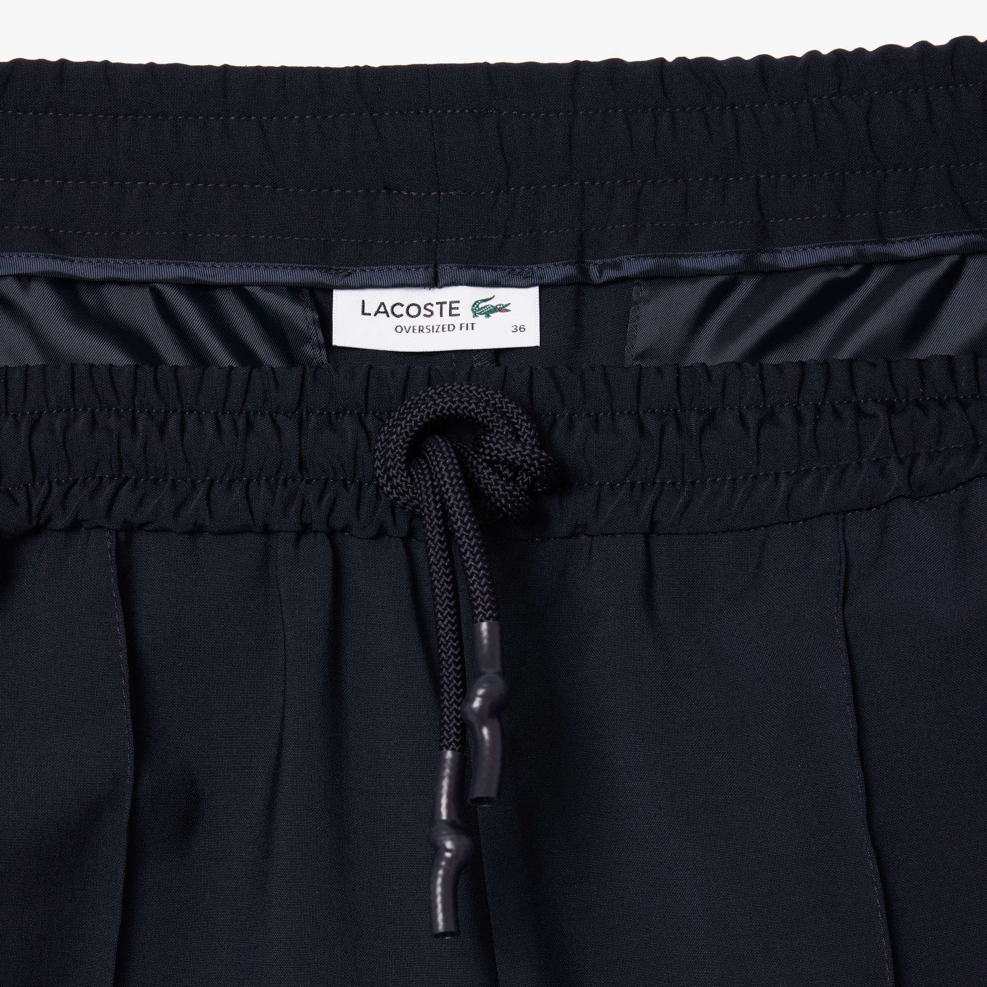 Lacoste Kadın Oversize Fit Lacivert Pantolon