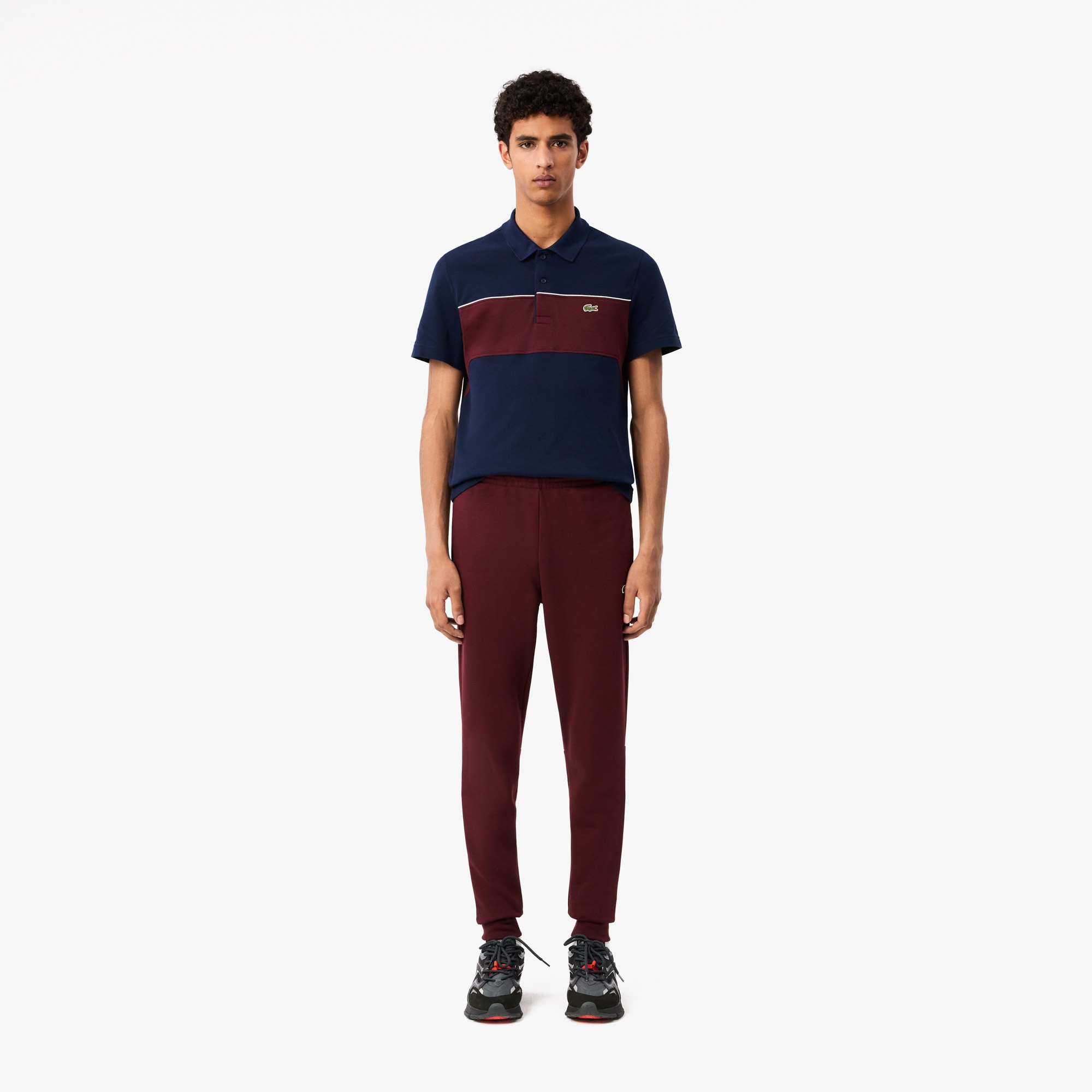 Lacoste Erkek Slim Fit Bordo Eşofman Altı