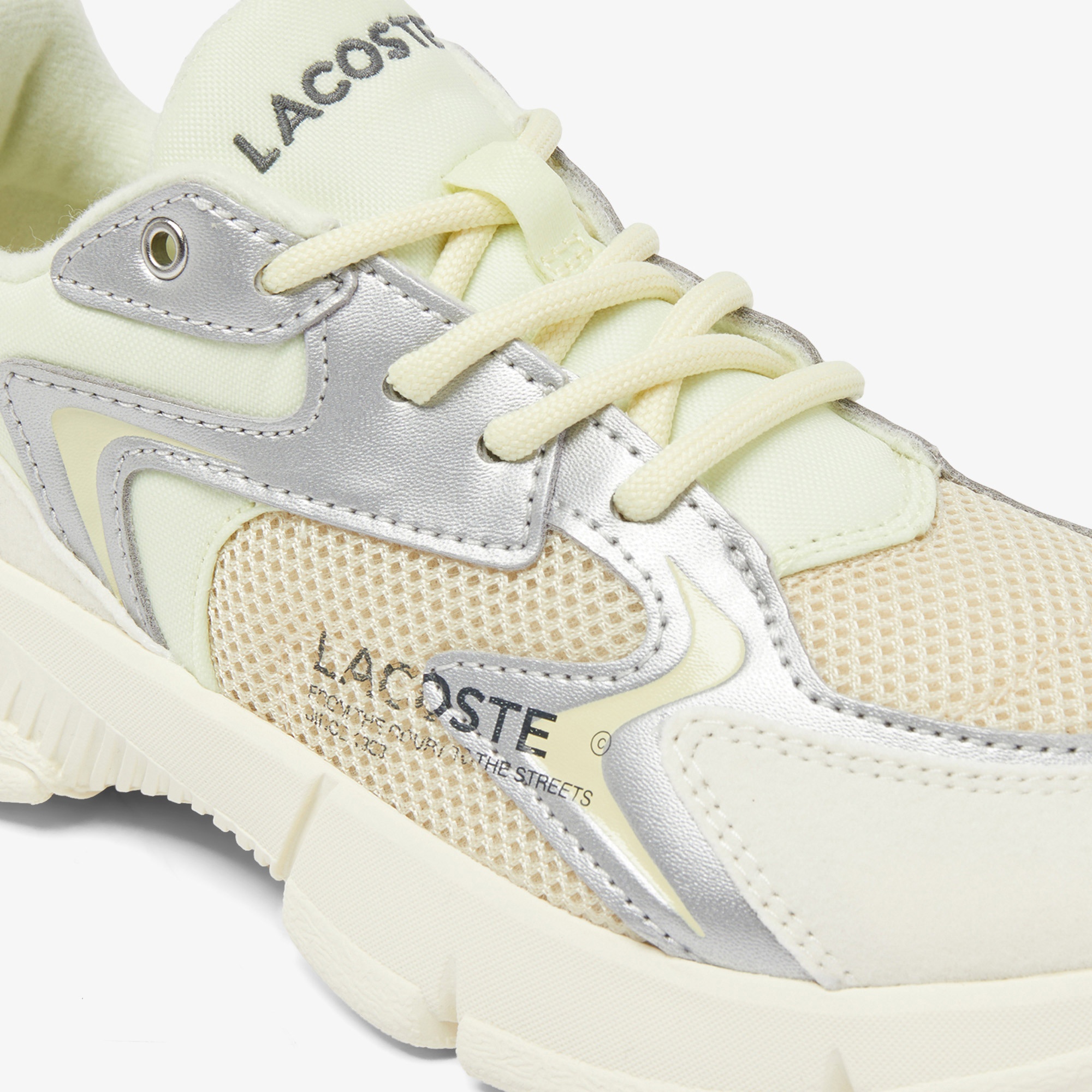 Lacoste L003 Neo Çocuk Bej Sneaker