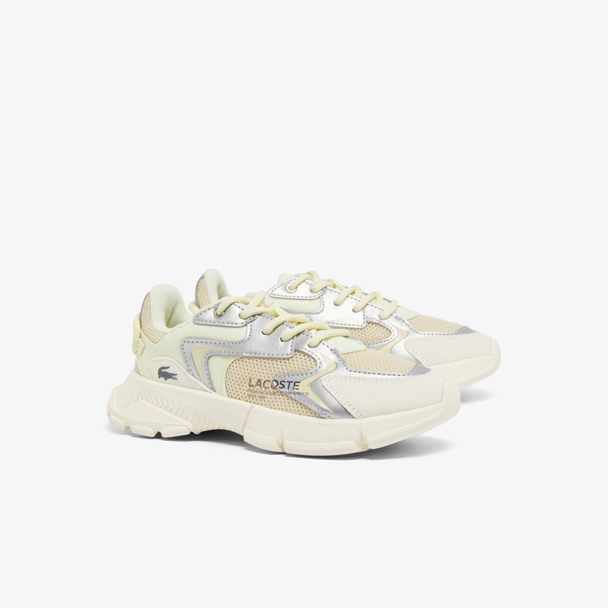 Lacoste L003 Neo Çocuk Bej Sneaker