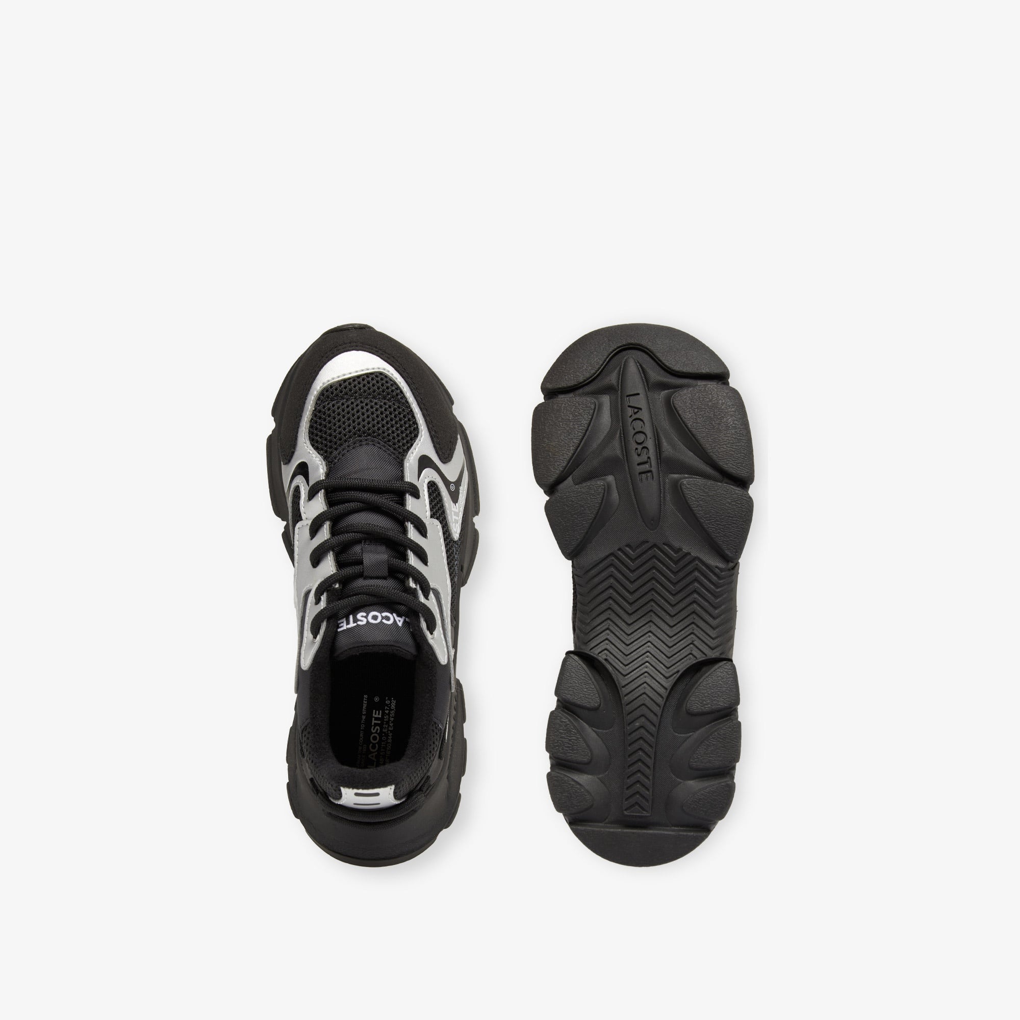 Lacoste L003 Neo Çocuk Siyah Sneaker