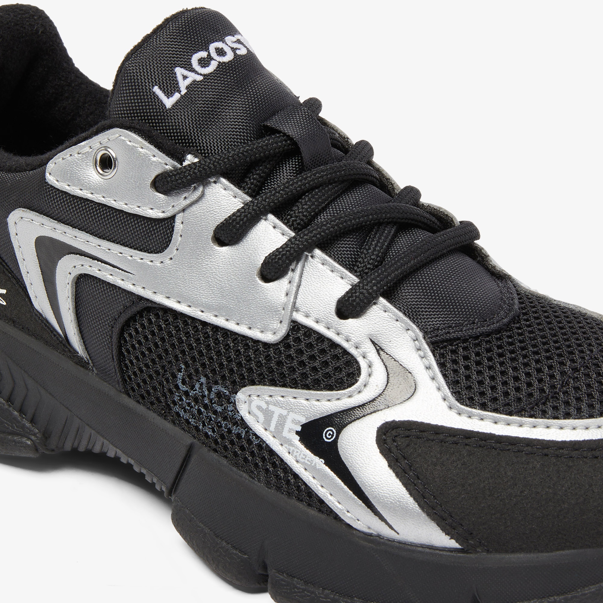 Lacoste L003 Neo Çocuk Siyah Sneaker