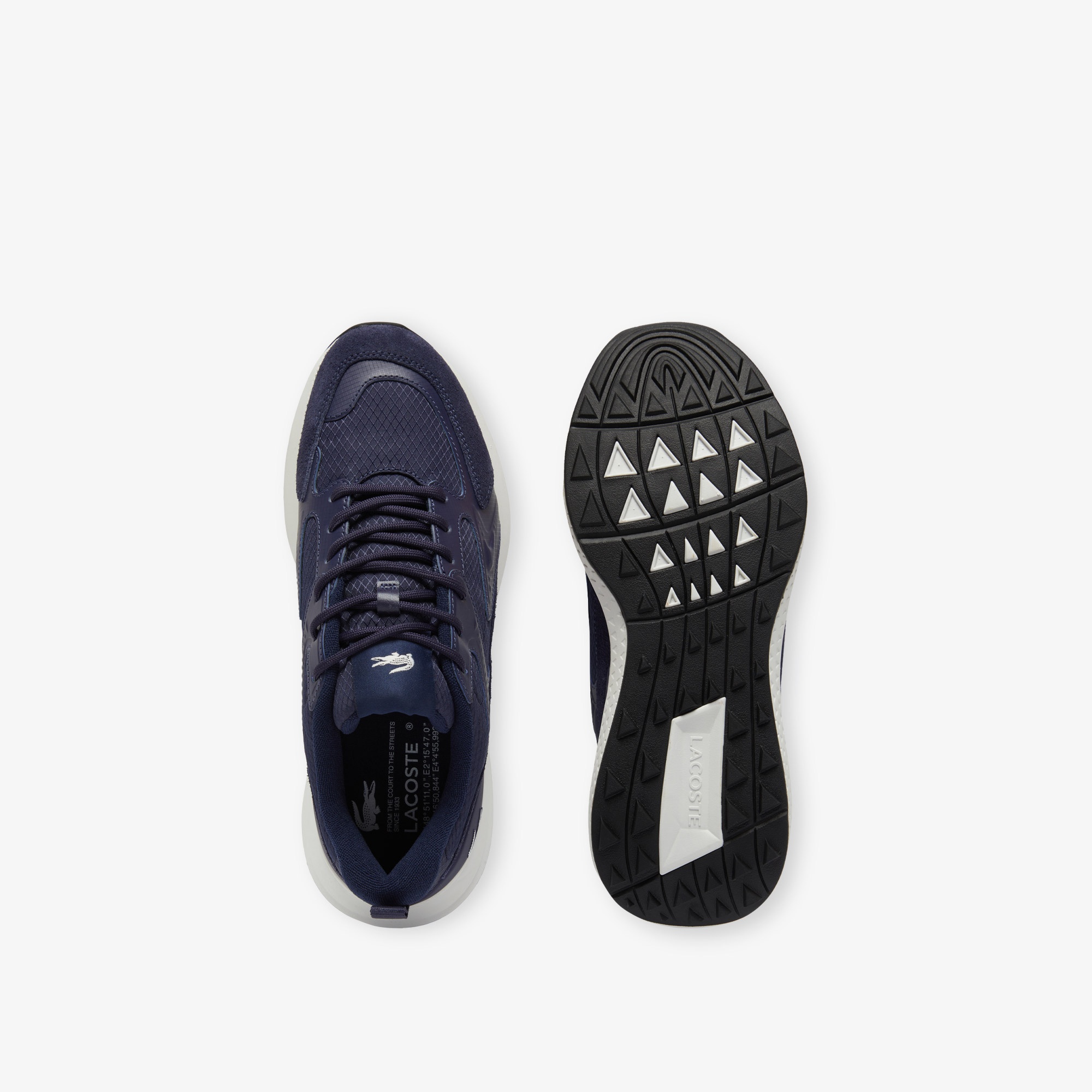 Lacoste L003 Evo Erkek Lacivert Sneaker