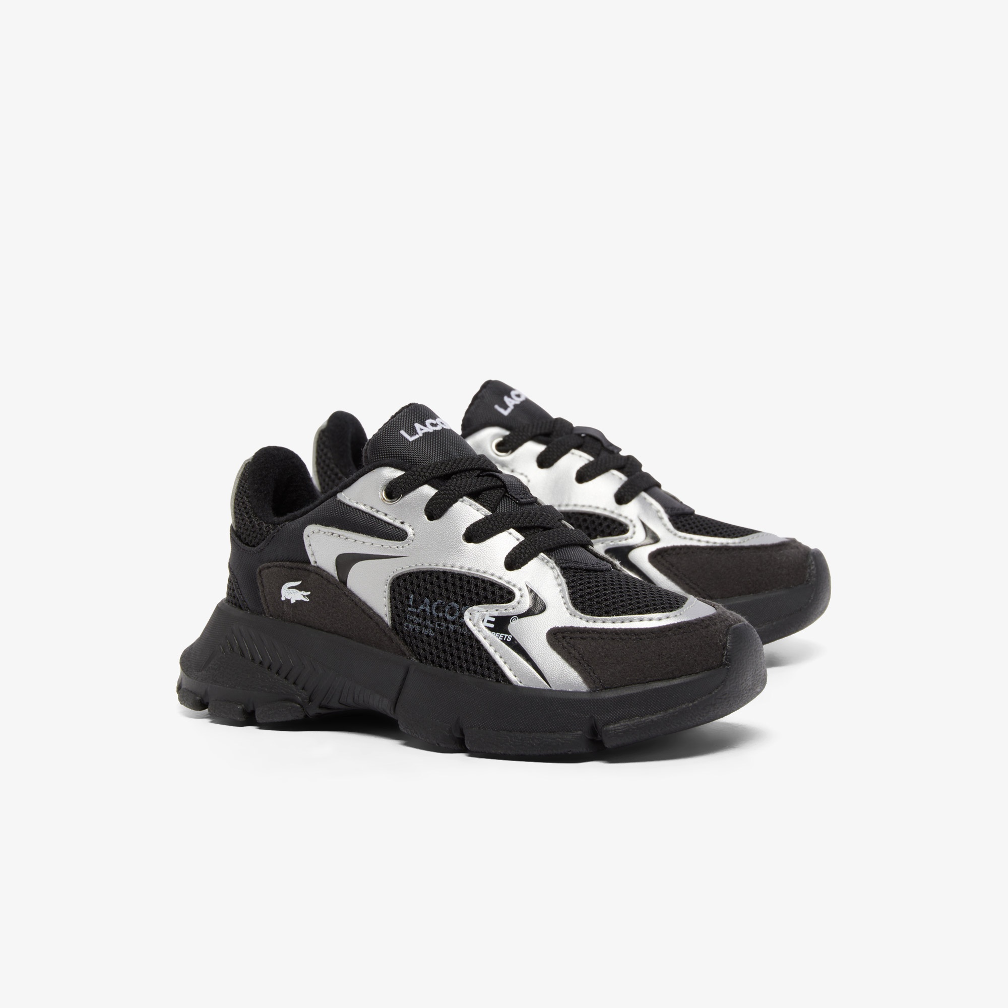 Lacoste L003 Neo Çocuk Siyah Sneaker