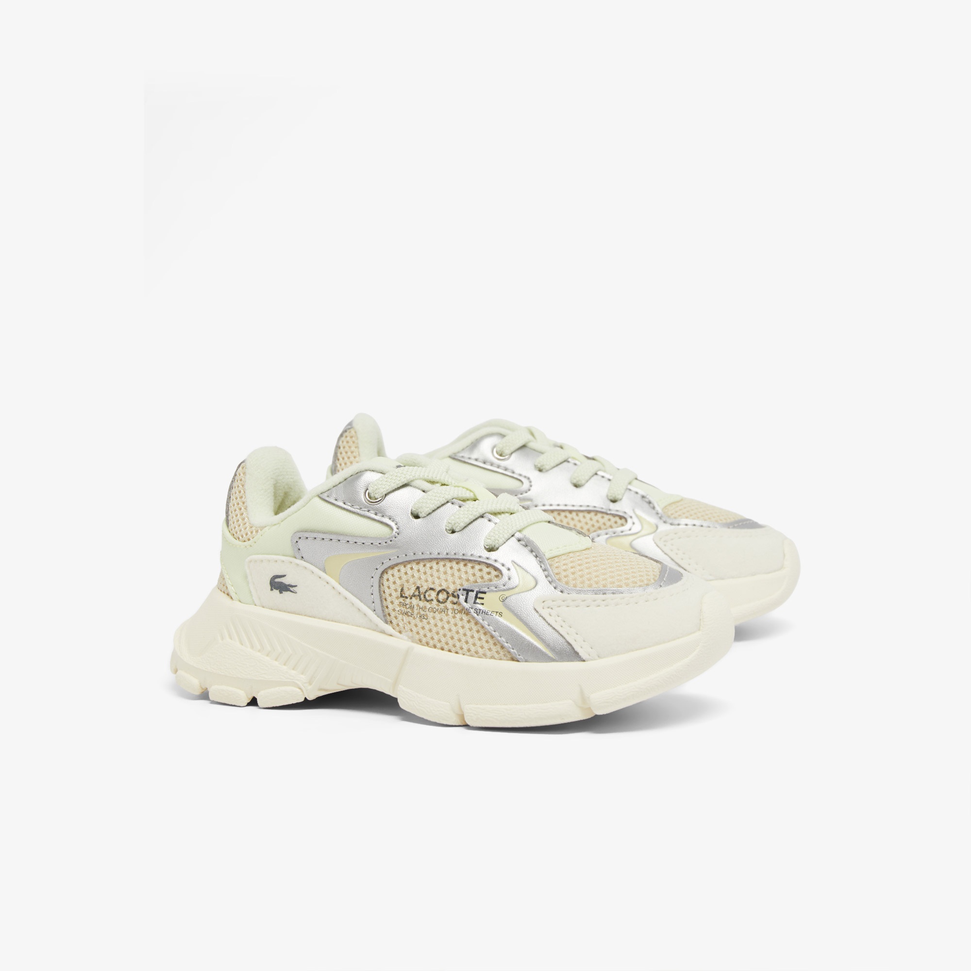 Lacoste L003 Neo Çocuk Bej Sneaker