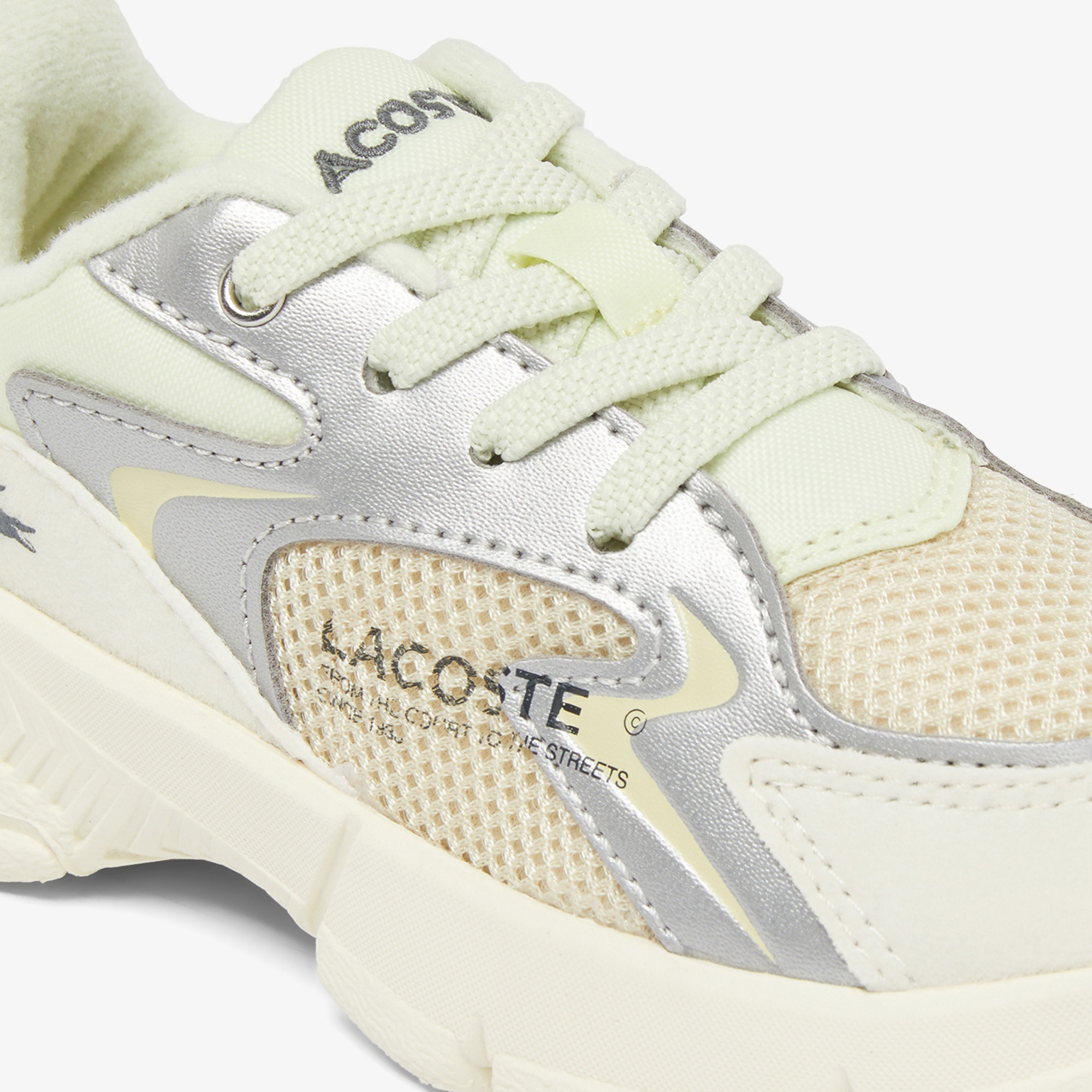 Lacoste L003 Neo Çocuk Bej Sneaker