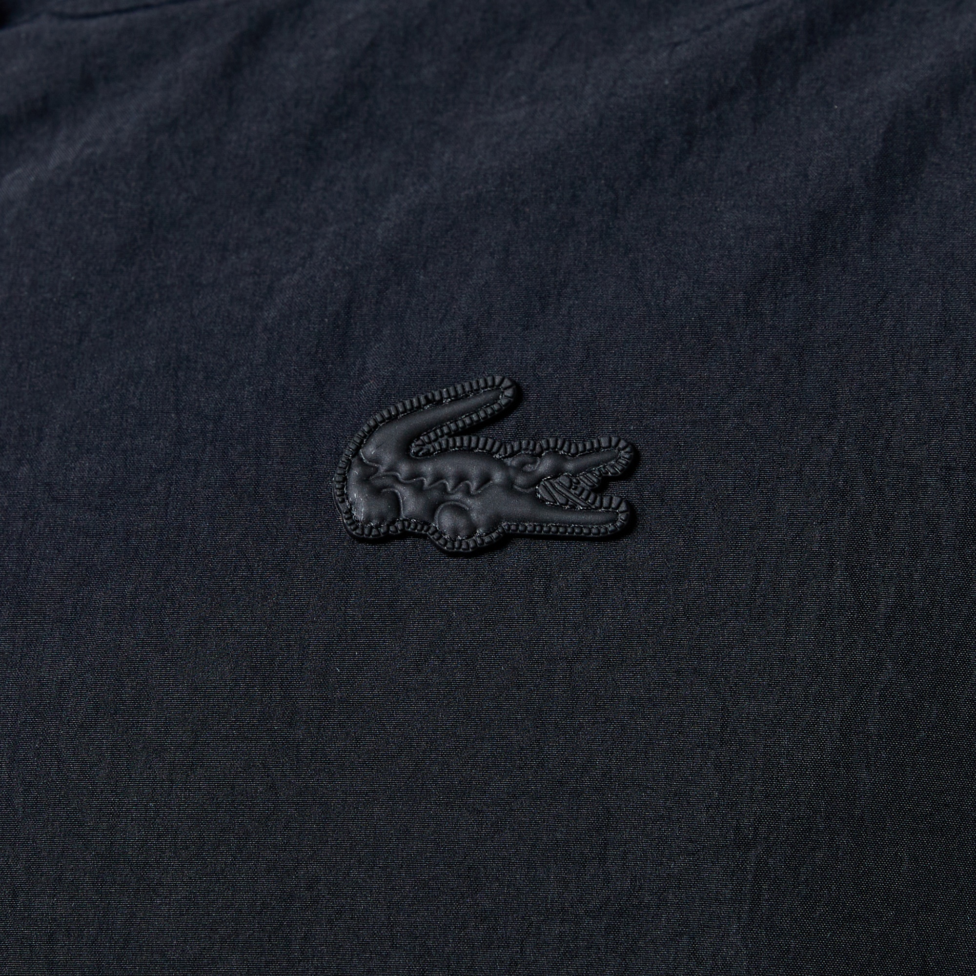 Lacoste Kadın Kapüşonlu Siyah Mont