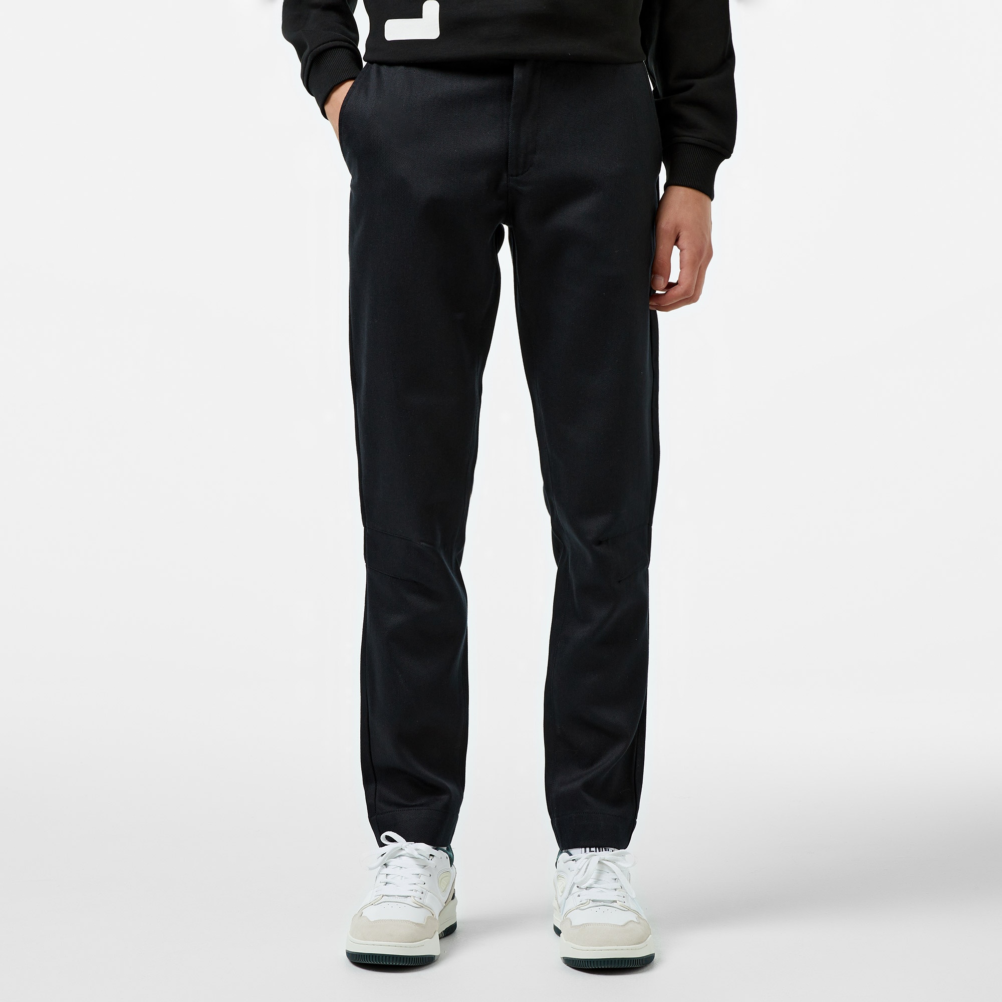 Lacoste Erkek Straight Fit Chino Siyah Pantolon
