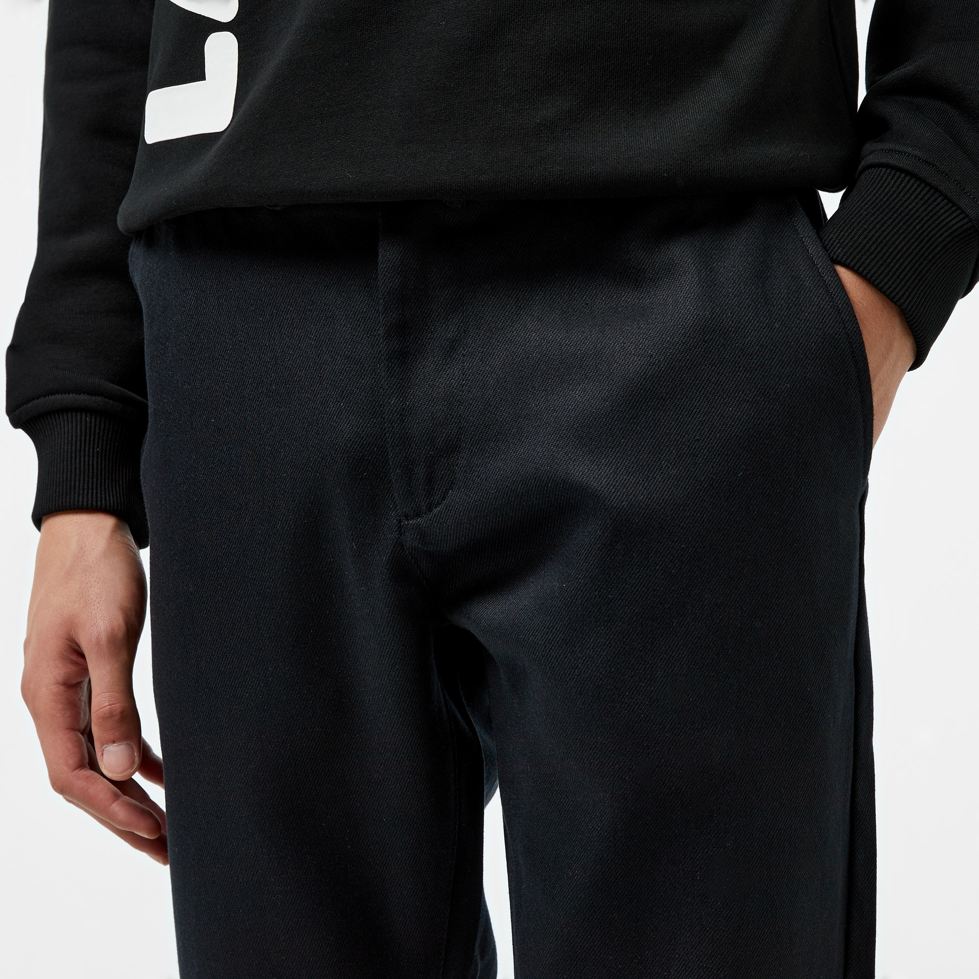 Lacoste Erkek Straight Fit Chino Siyah Pantolon