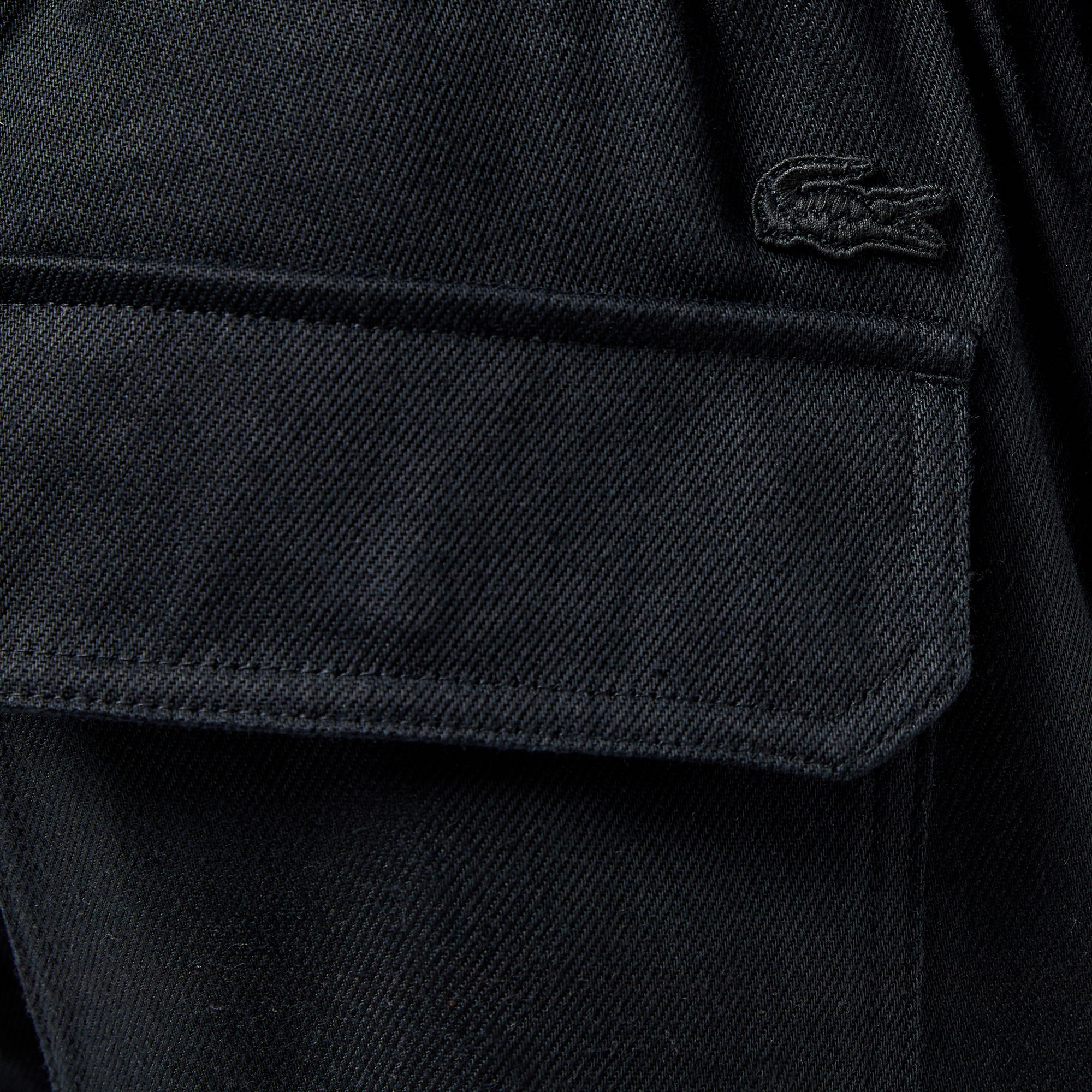 Lacoste Erkek Straight Fit Chino Siyah Pantolon