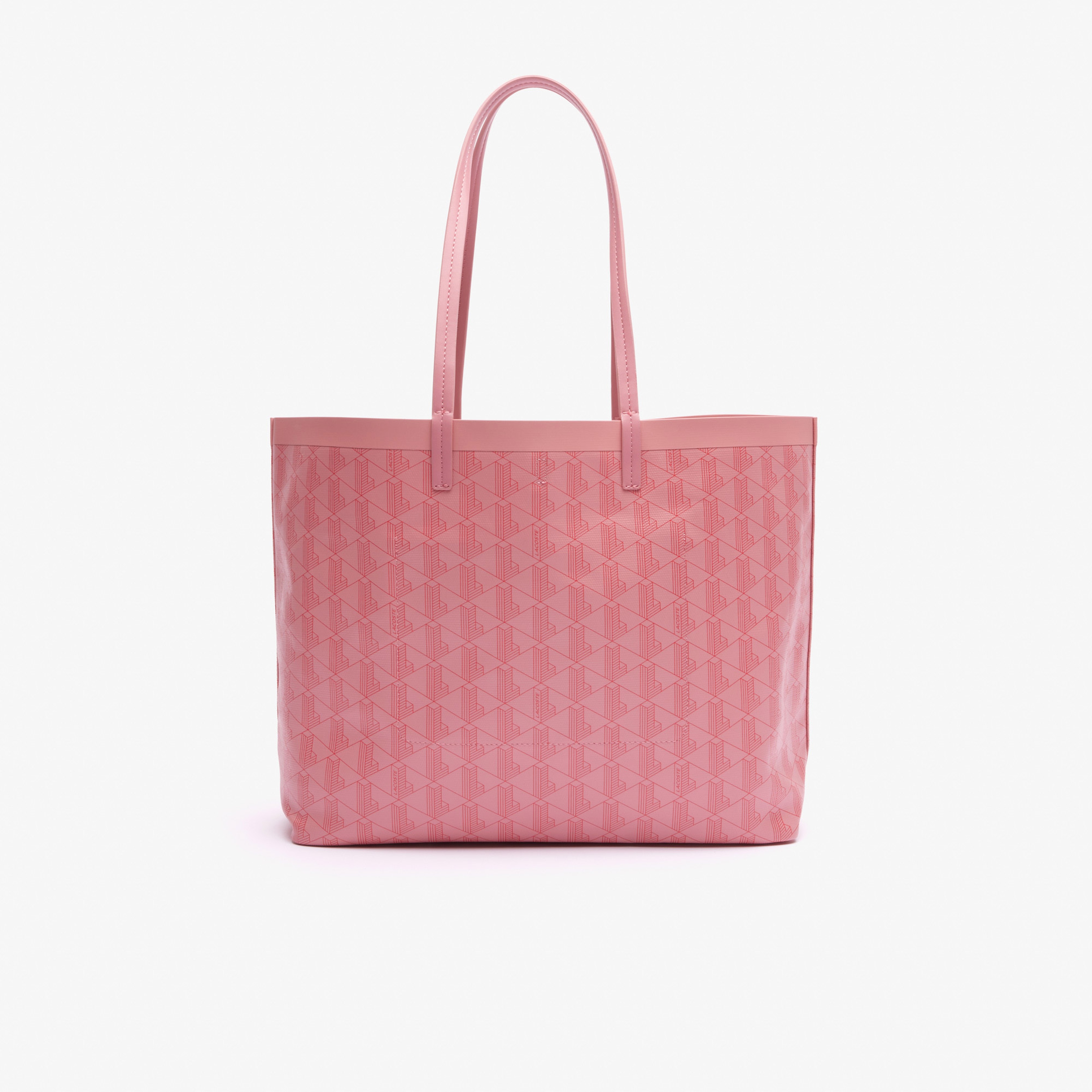 Zely Canvas Kadın Monogram Pembe Omuz Çantası