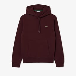 Erkek Classic Fit Kapüşonlu Bordo Sweatshirt Bordo