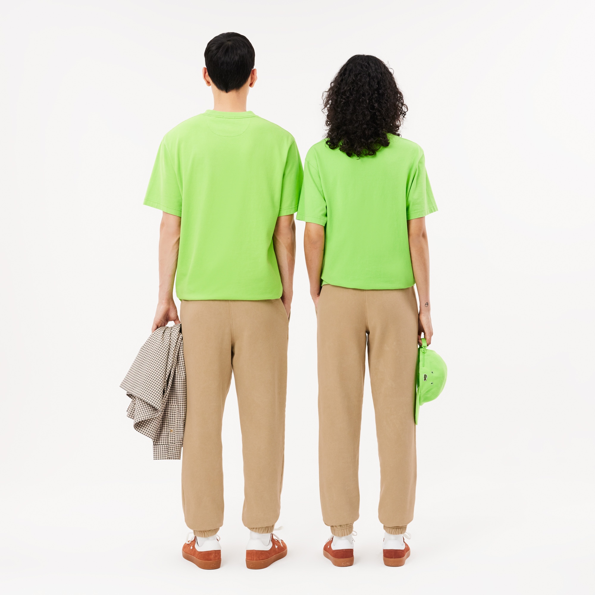 Lacoste Unisex Regular Fit Bej Eşofman Altı