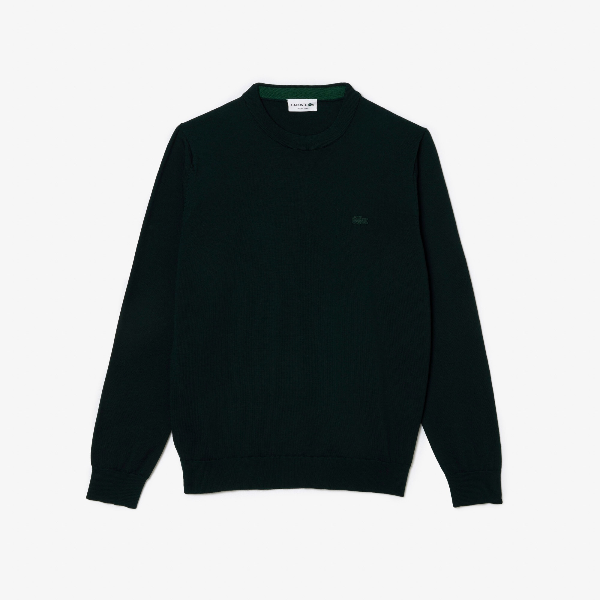 Lacoste Men's Crew Neck Merino Wool Sweater