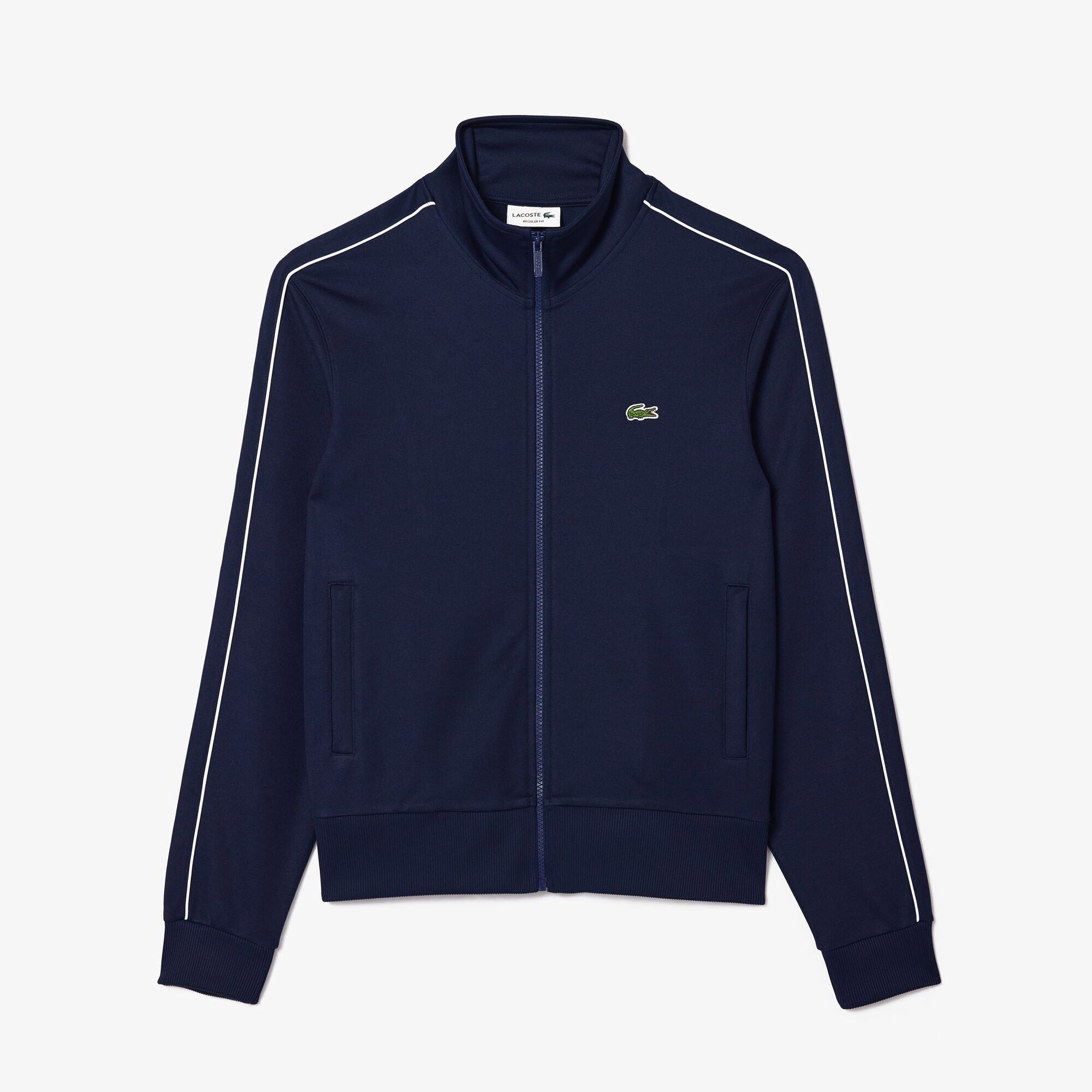 Lacoste Erkek Regular Fit Fermuarlı Lacivert Sweatshirt