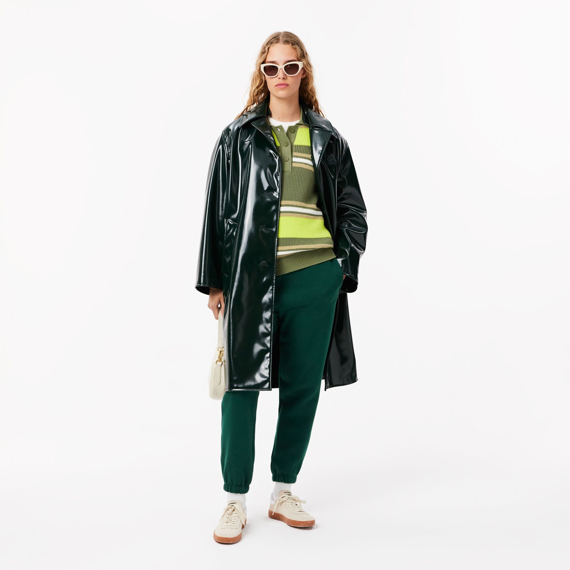 Lacoste Kadın Regular Fit Koyu Yeşil Eşofman Altı