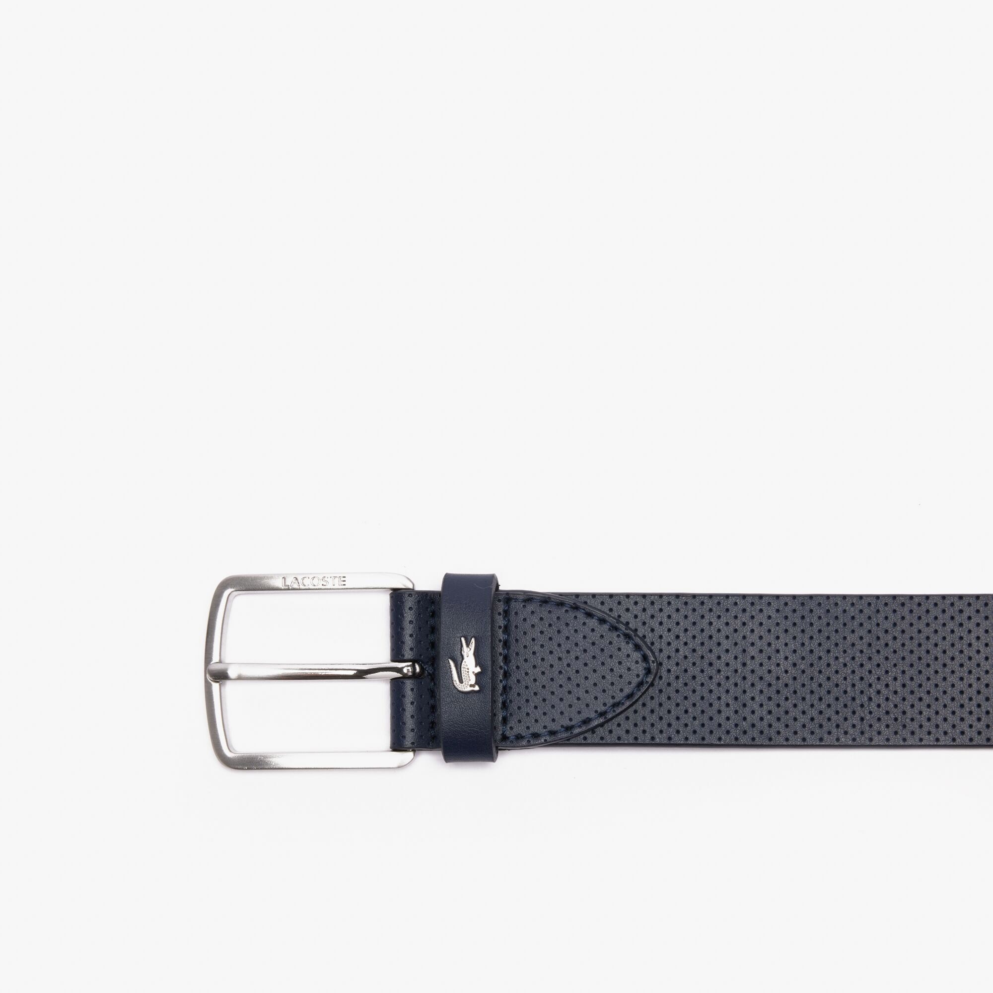 Lacoste Elegance Erkek Deri Lacivert 2'li Hediye Seti